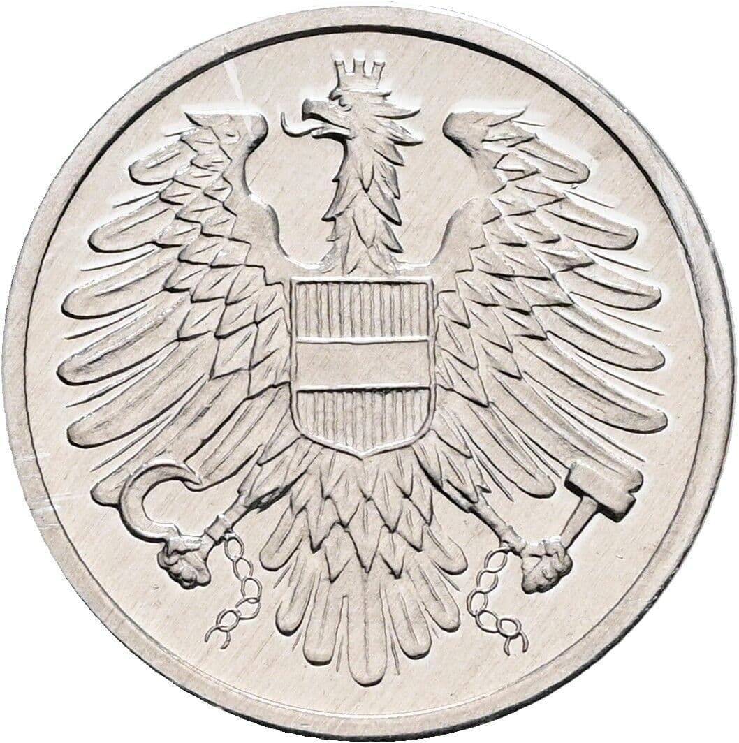 2 Groschen 1987 – Rückseite