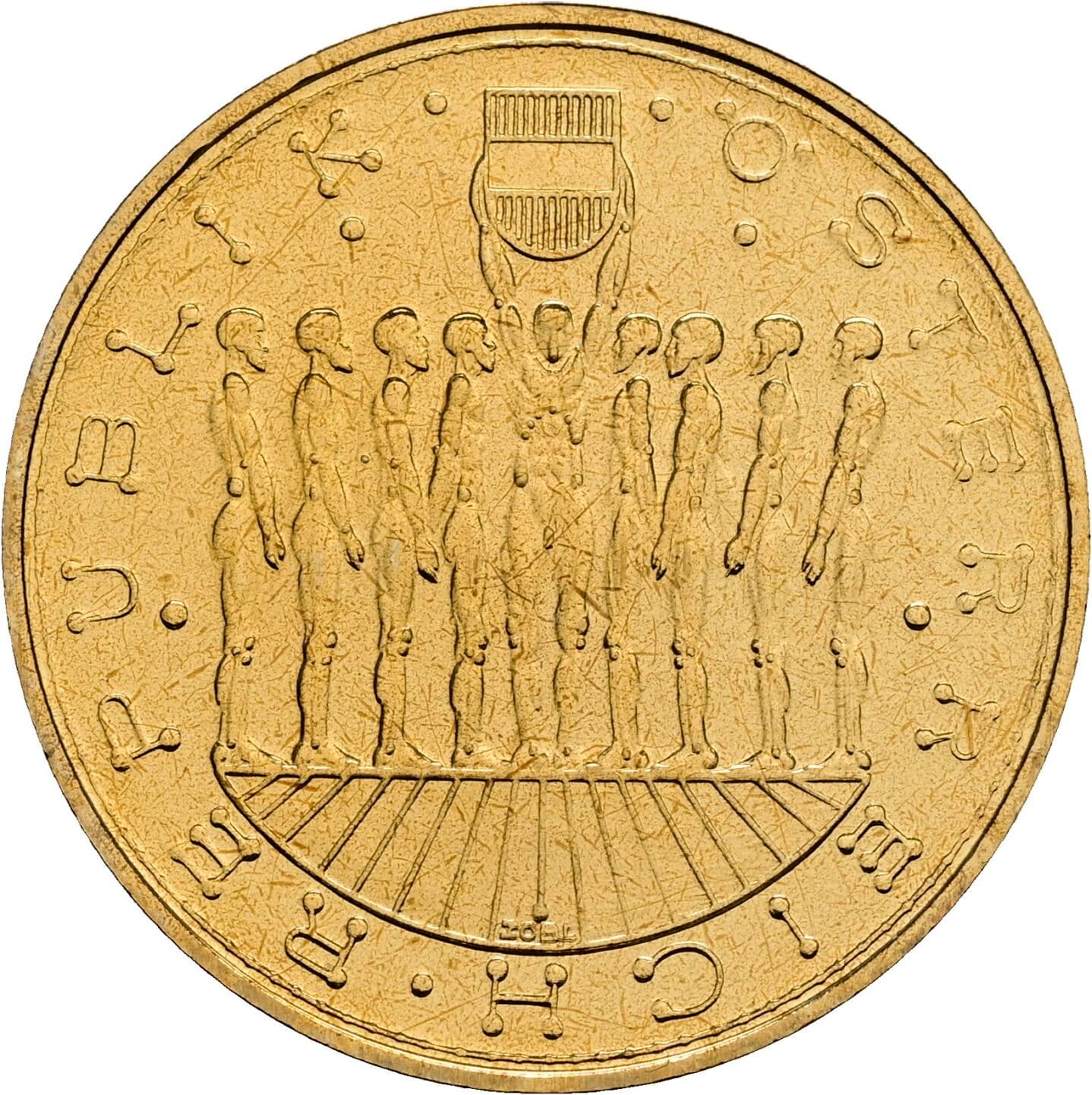20 Schilling 1980 – Rückseite