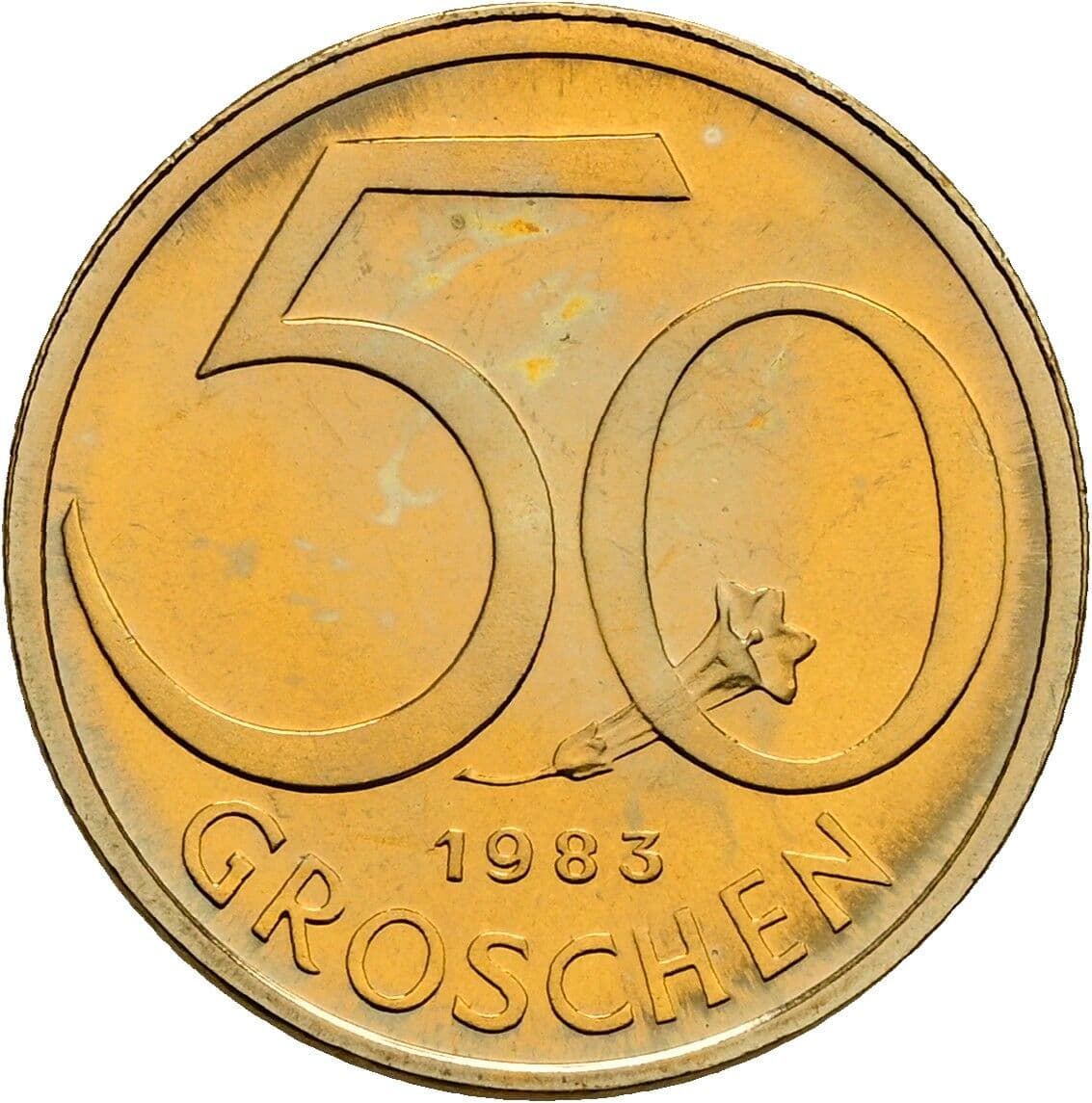 50 Groschen 1983 – Vorderseite