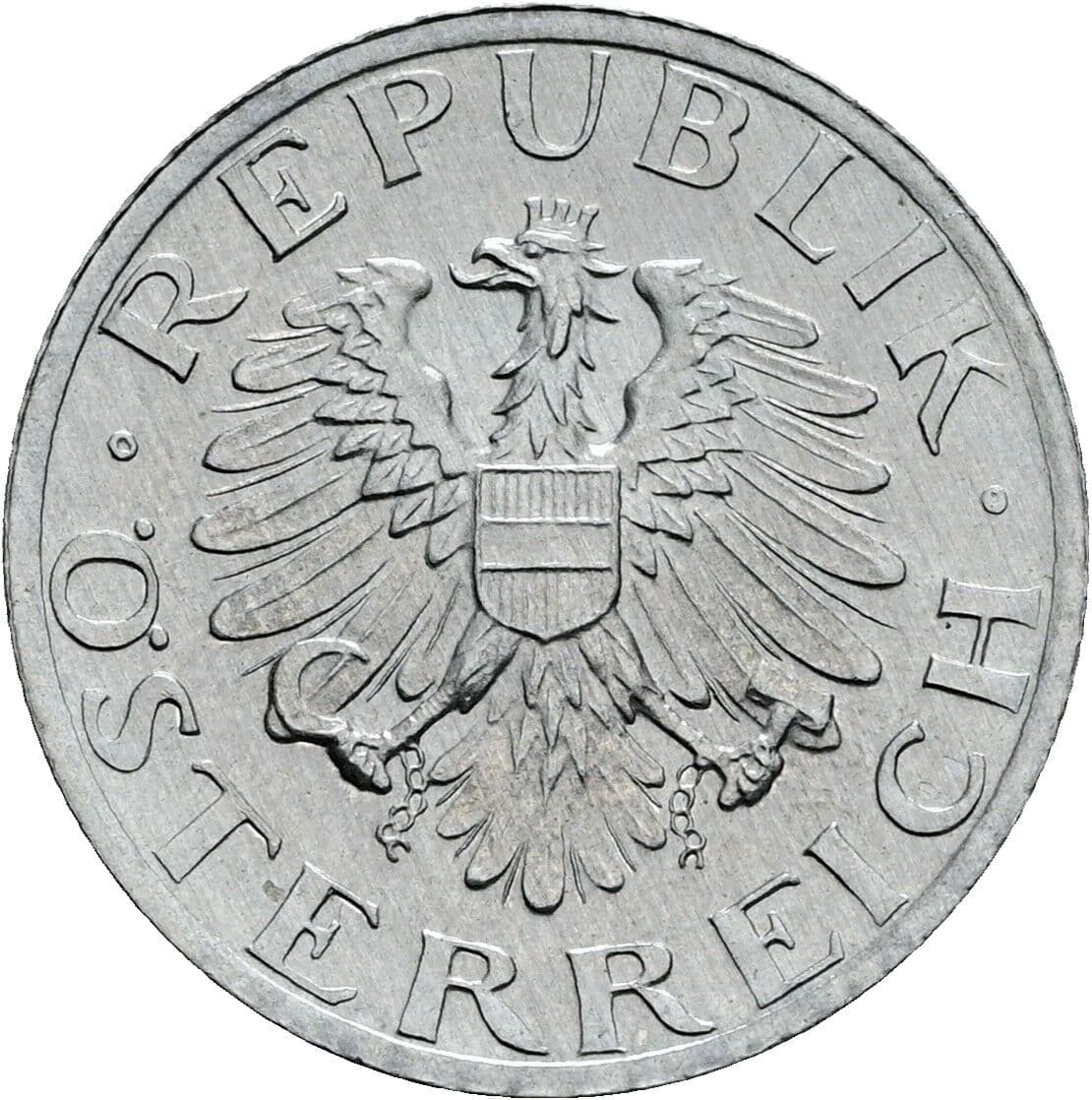 5 Groschen 1983 – Rückseite
