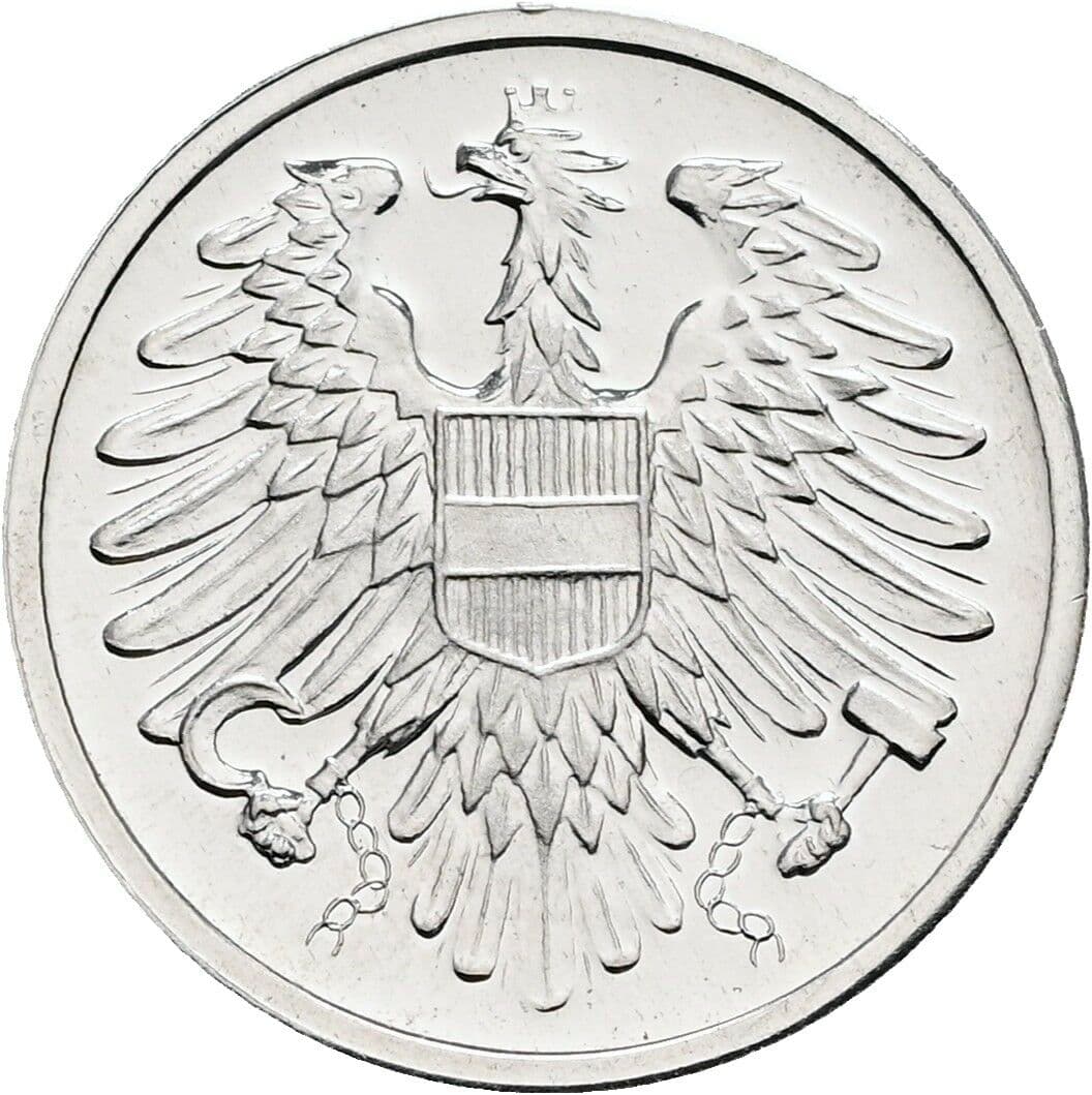 2 Groschen 1983 – Rückseite