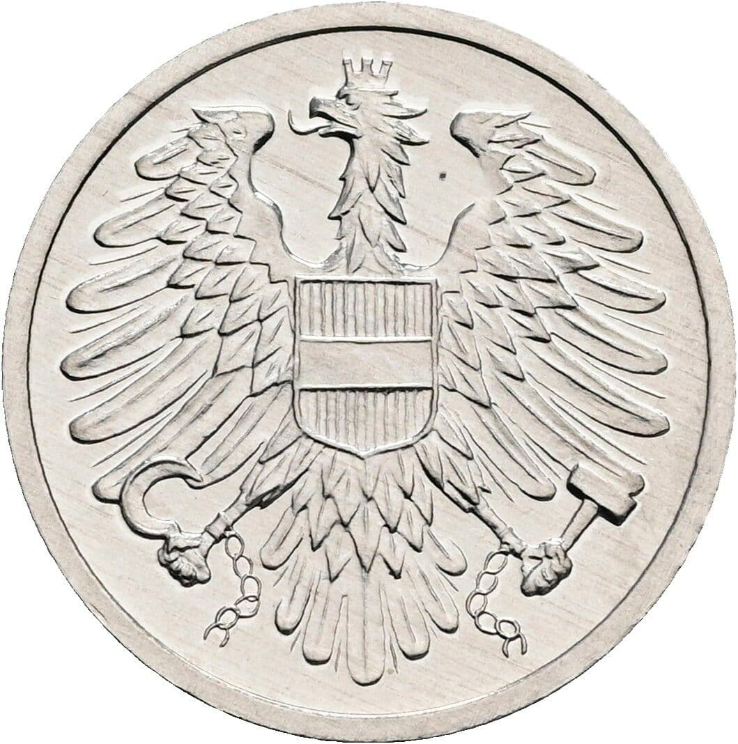 2 Groschen 1988 – Rückseite