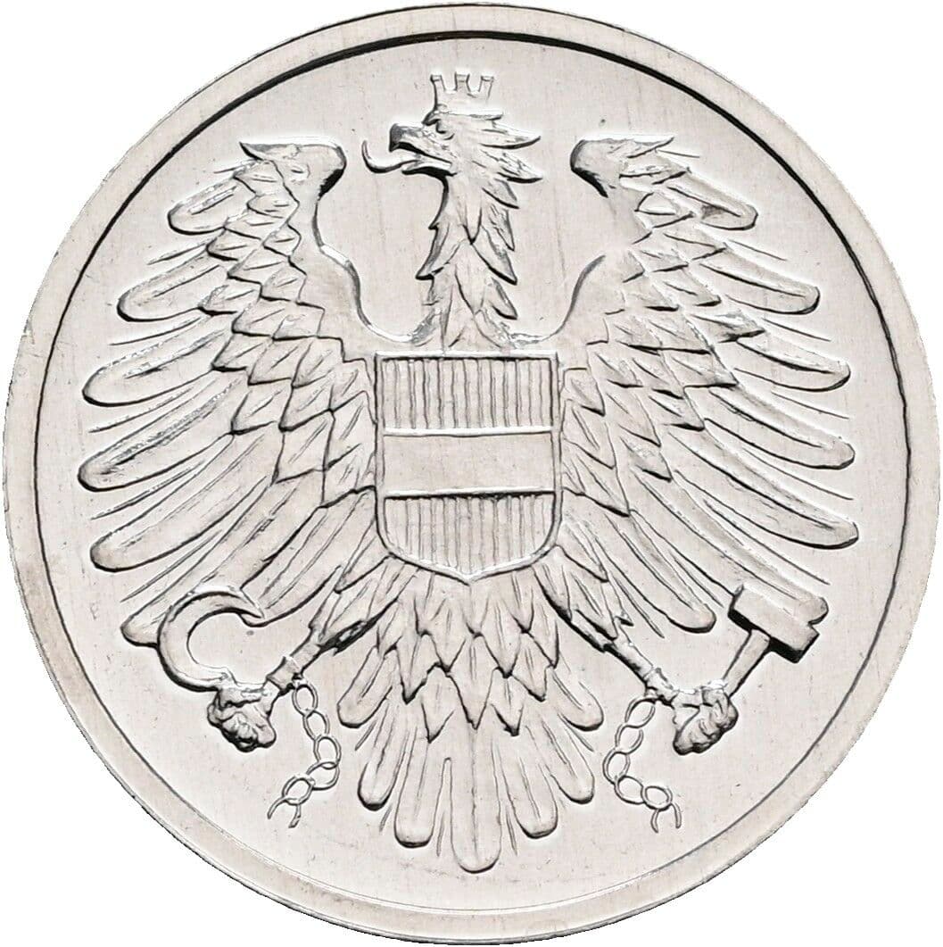 2 Groschen 1983 – Rückseite