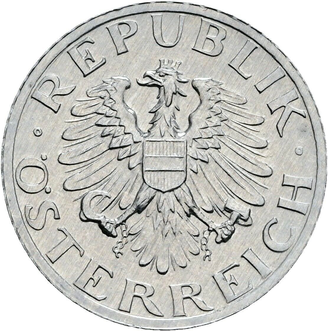 5 Groschen 1983 – Rückseite
