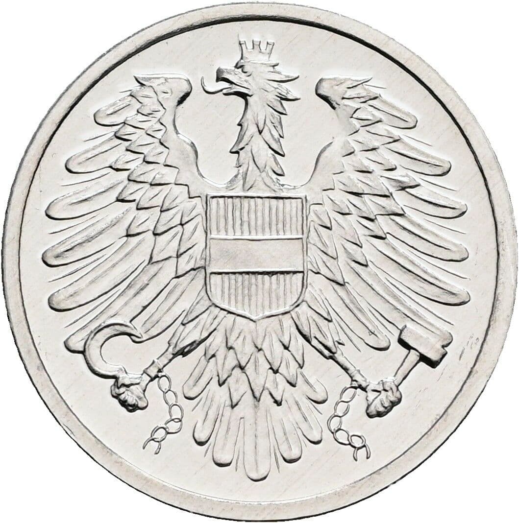 2 Groschen 1988 – Rückseite