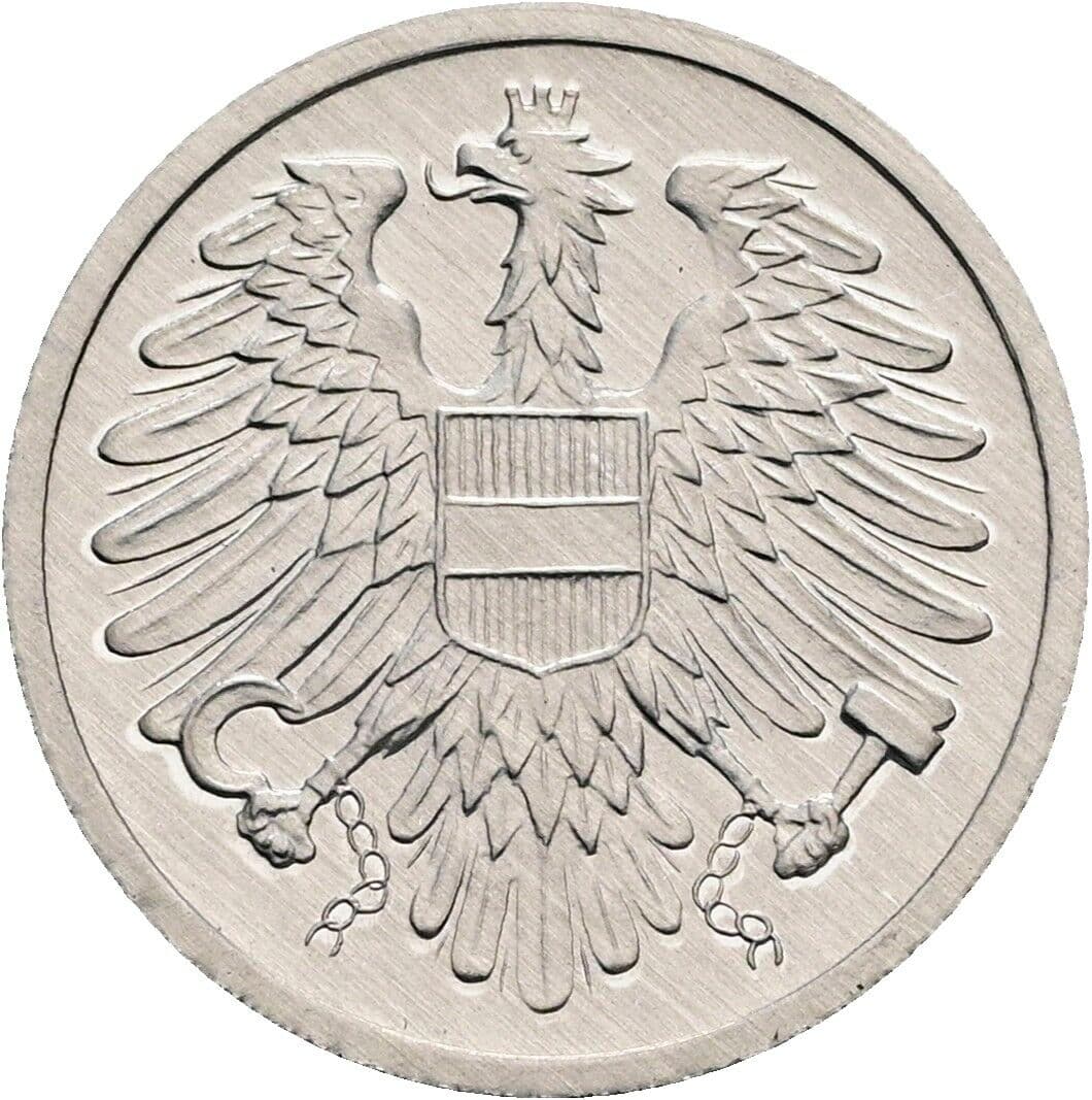 2 Groschen 1988 – Rückseite