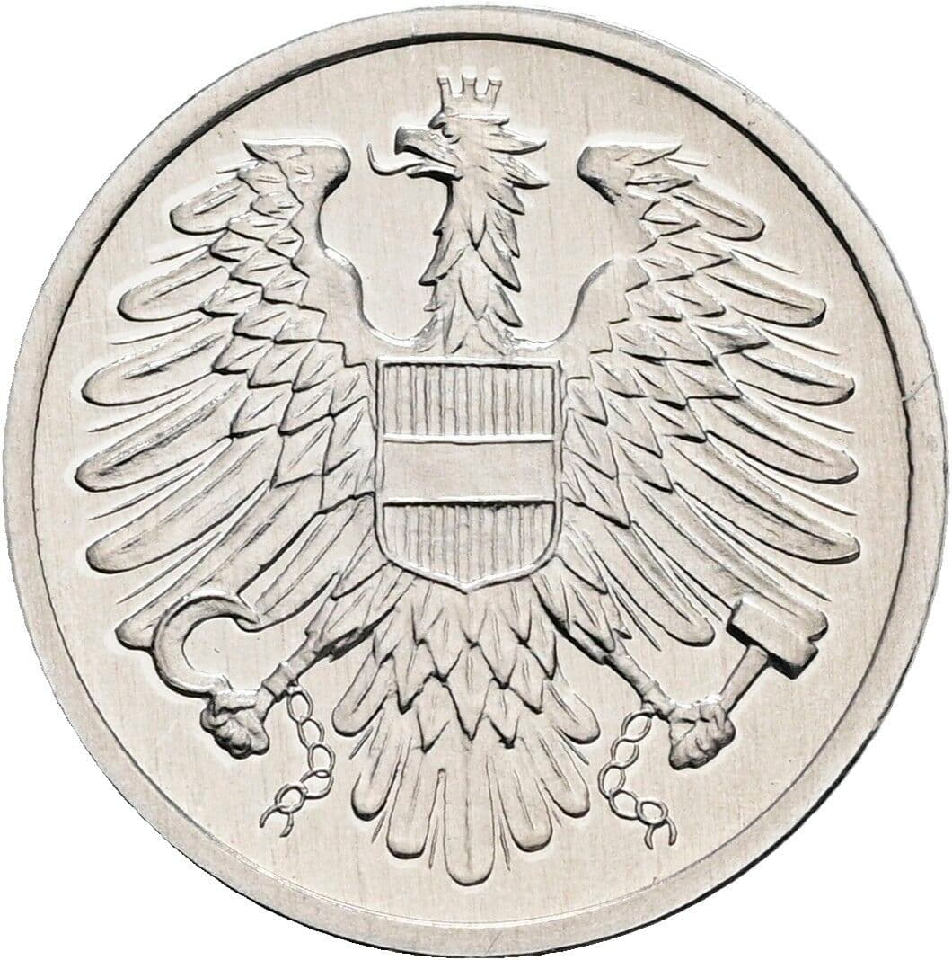2 Groschen 1988 – Rückseite