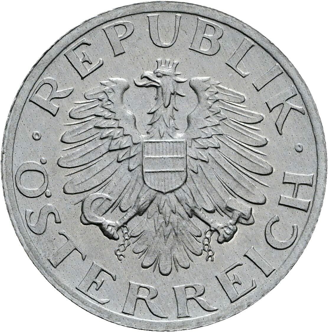 5 Groschen 1988 – Rückseite