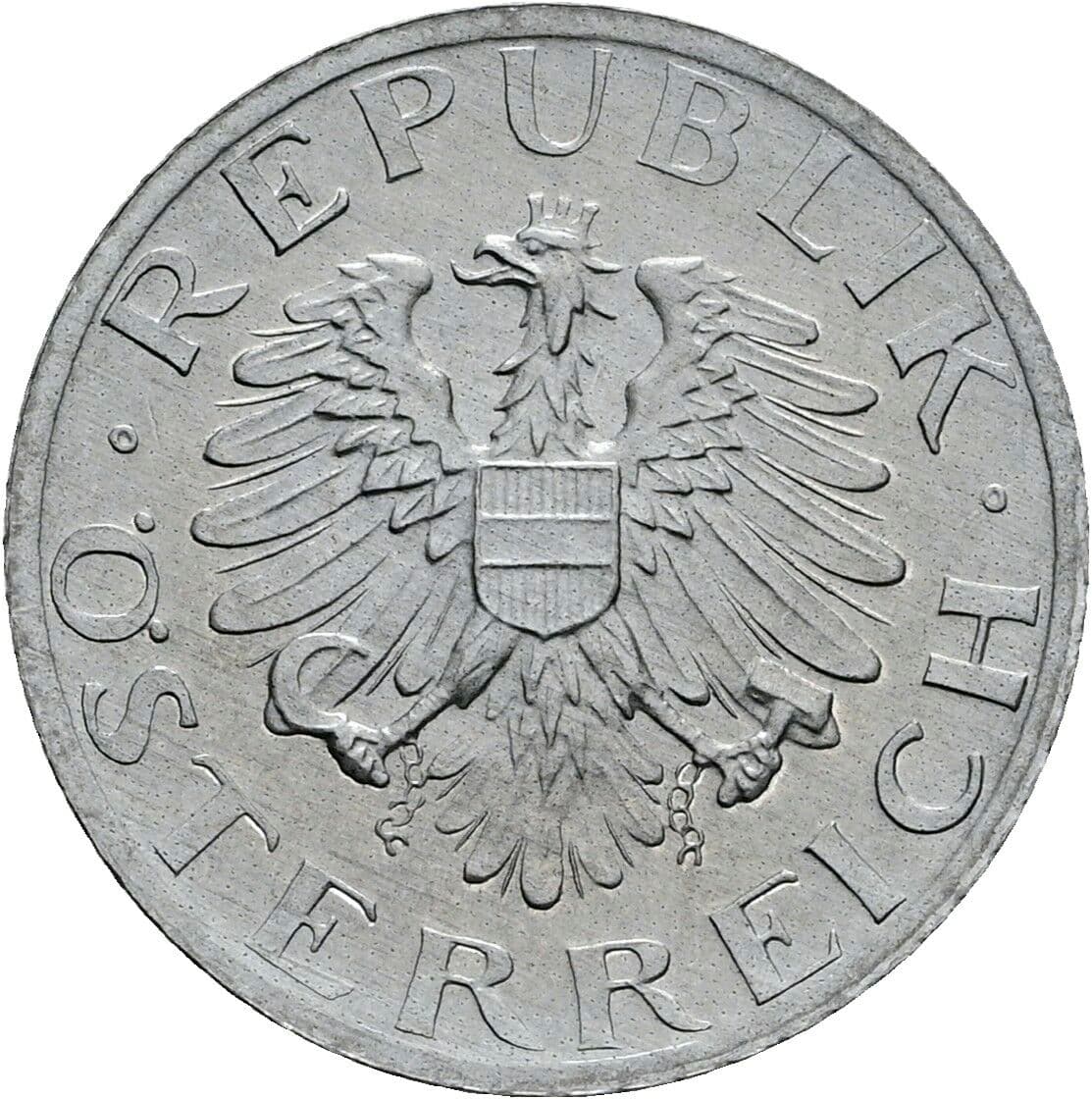 5 Groschen 1988 – Rückseite
