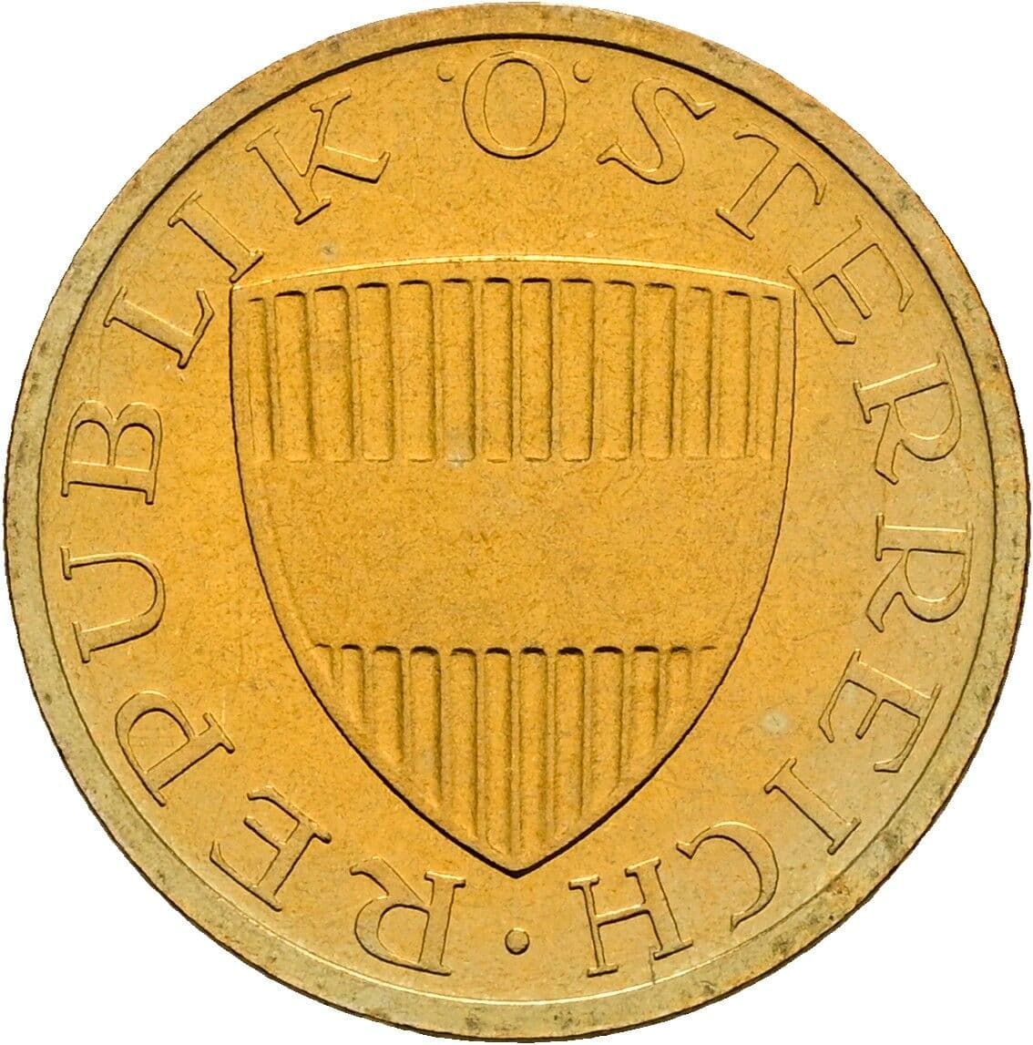 50 Groschen 1988 – Rückseite