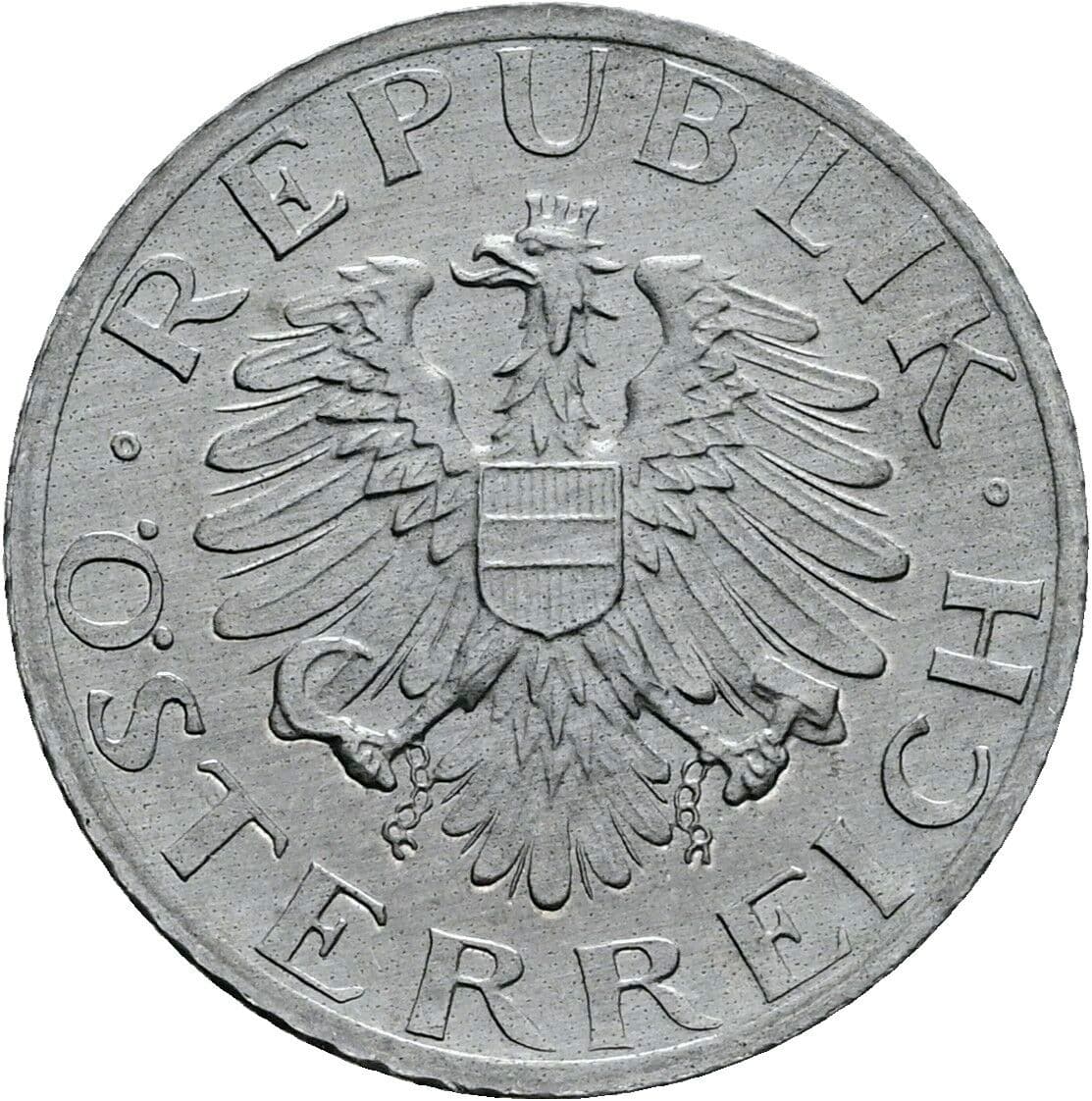 5 Groschen 1988 – Rückseite
