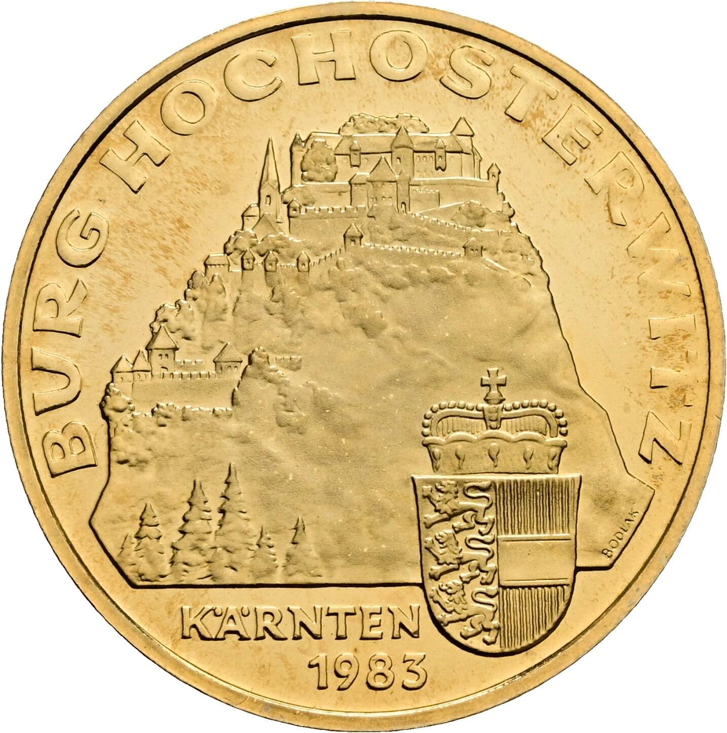 20 Schilling 1983 – Rückseite