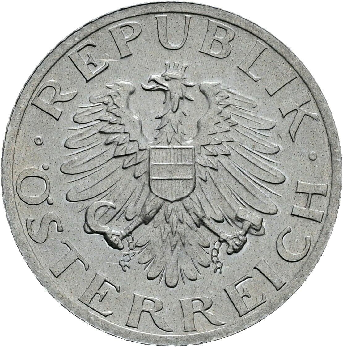5 Groschen 1988 – Rückseite