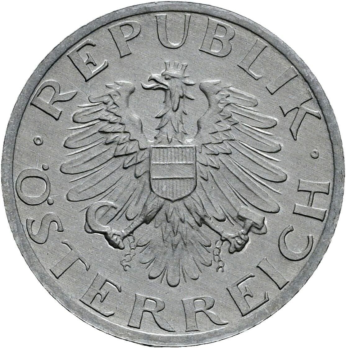 5 Groschen 1988 – Rückseite