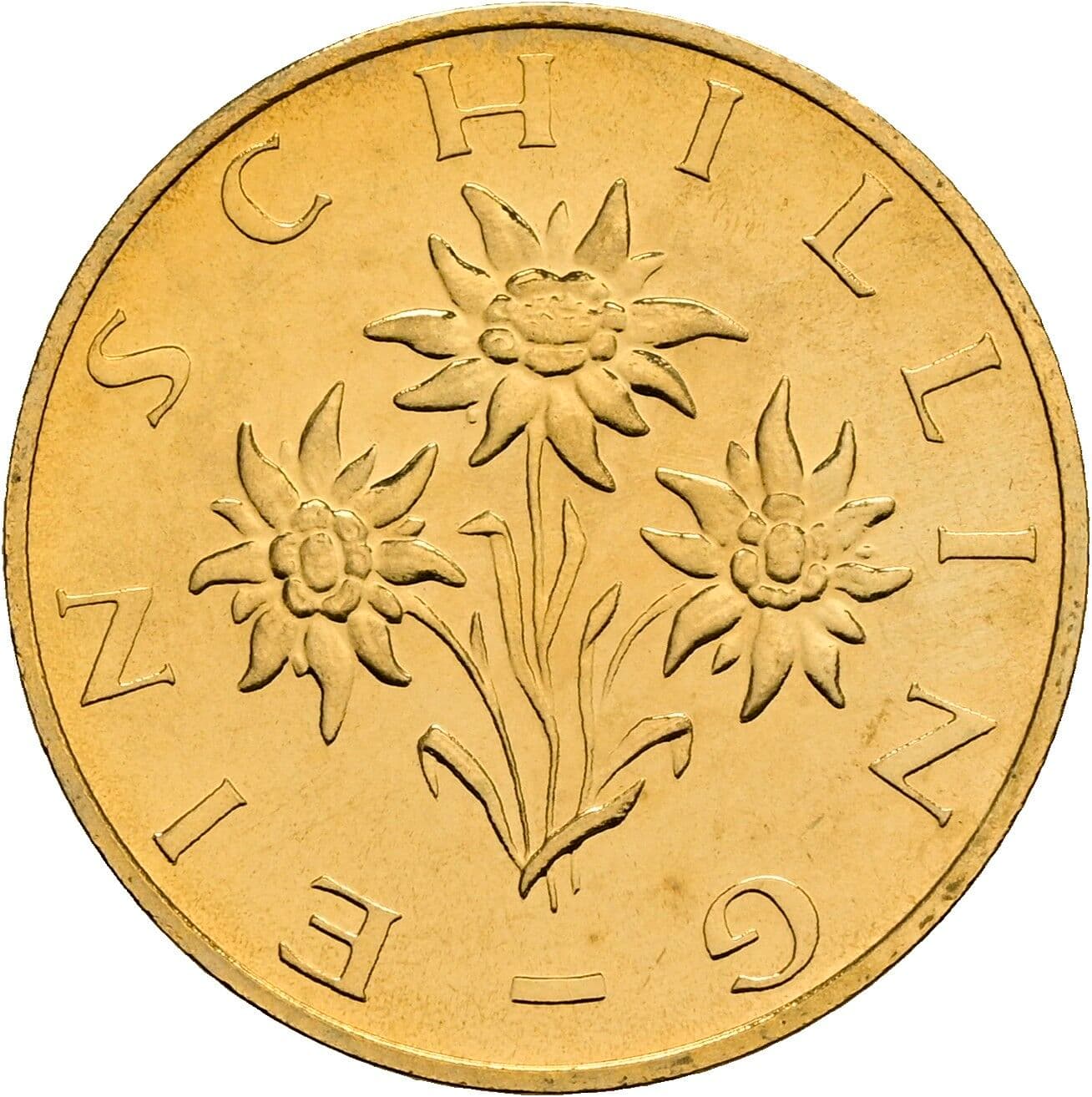 1 Schilling 1983 – Rückseite