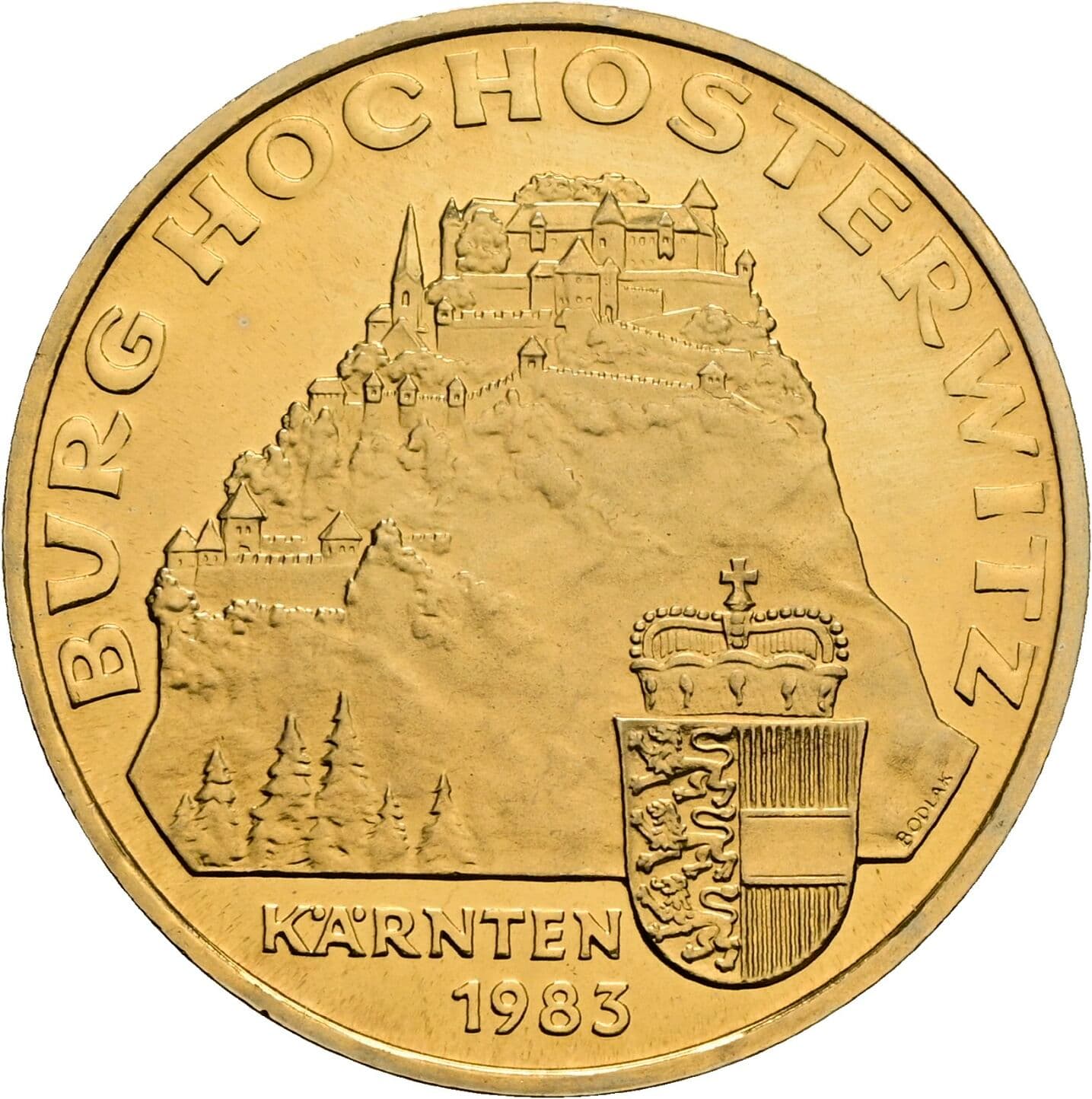 20 Schilling 1983 – Rückseite