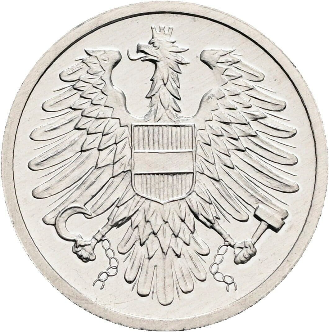 2 Groschen 1988 – Rückseite