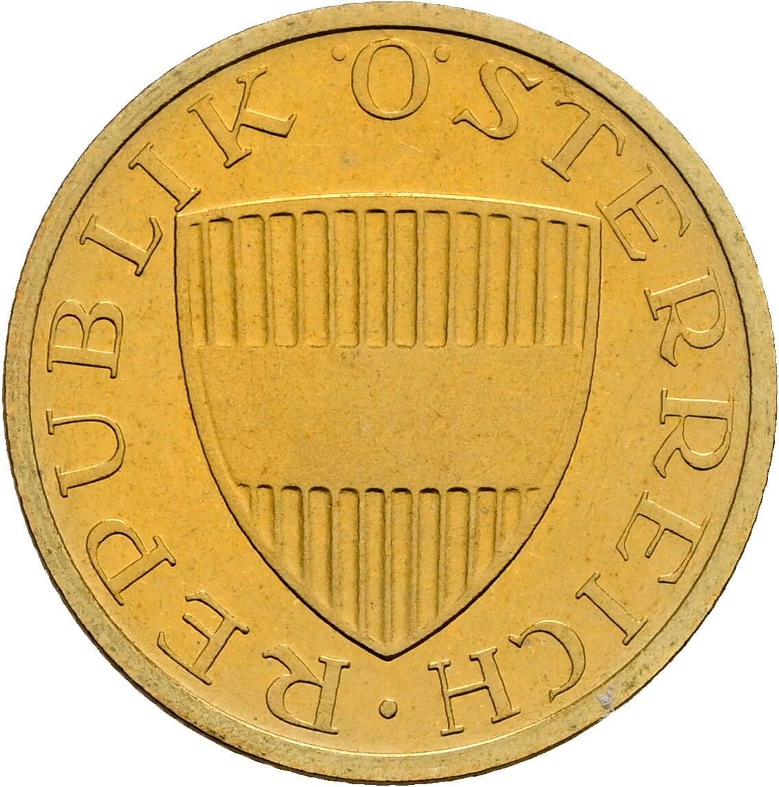 50 Groschen 1988 – Rückseite