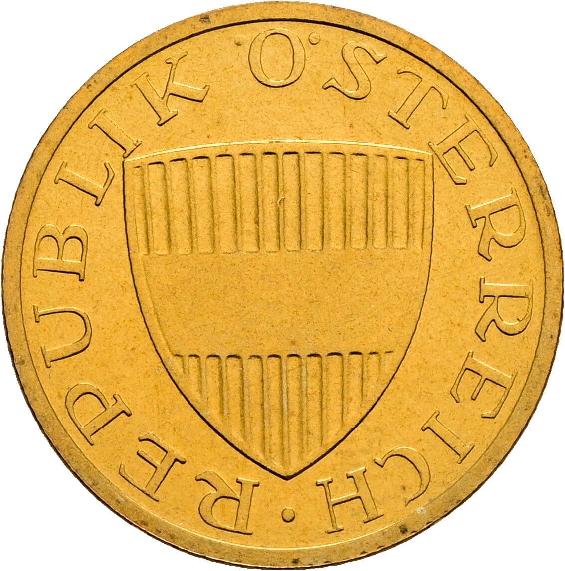 50 Groschen 1988 – Rückseite