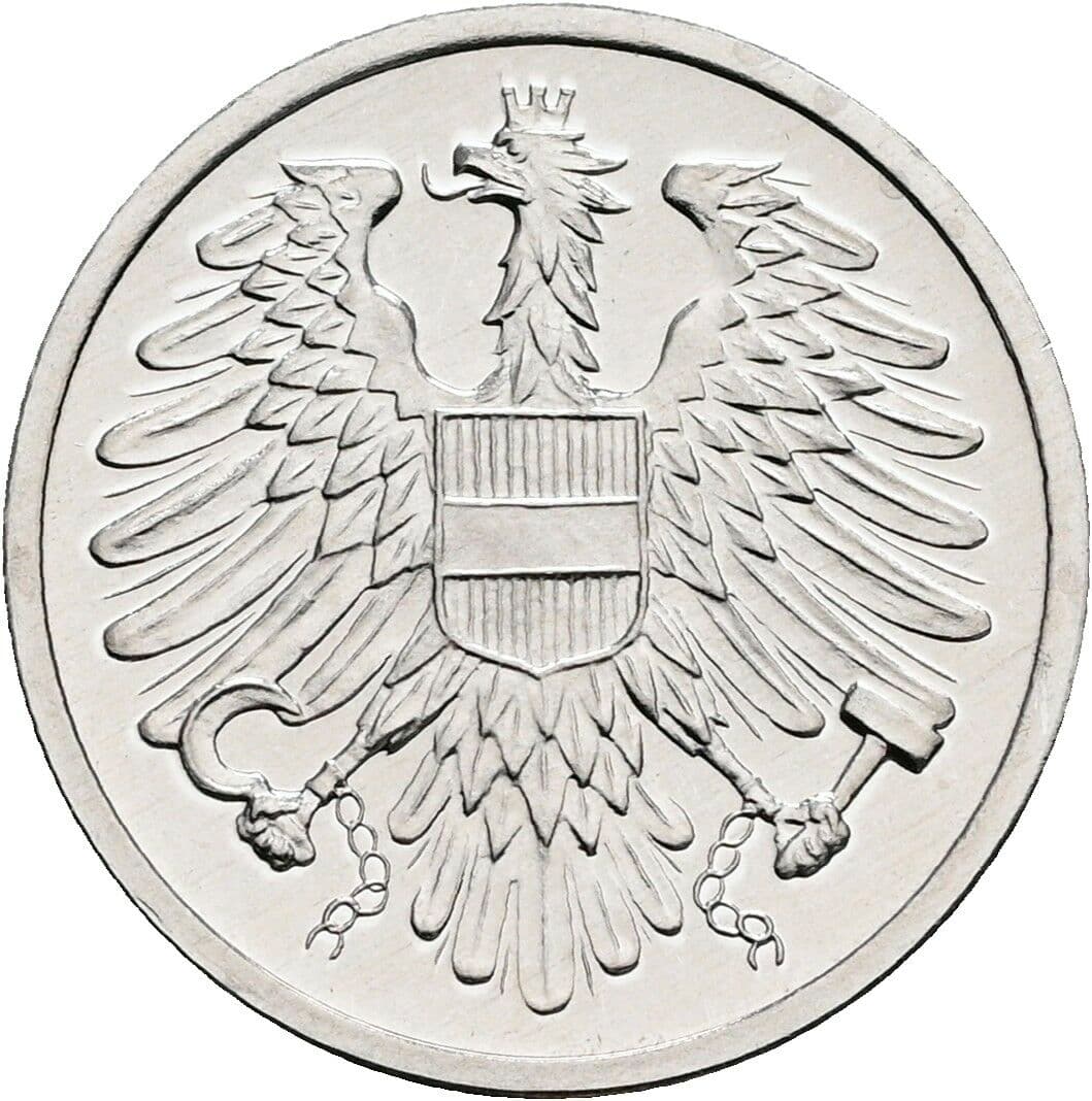 2 Groschen 1988 – Rückseite
