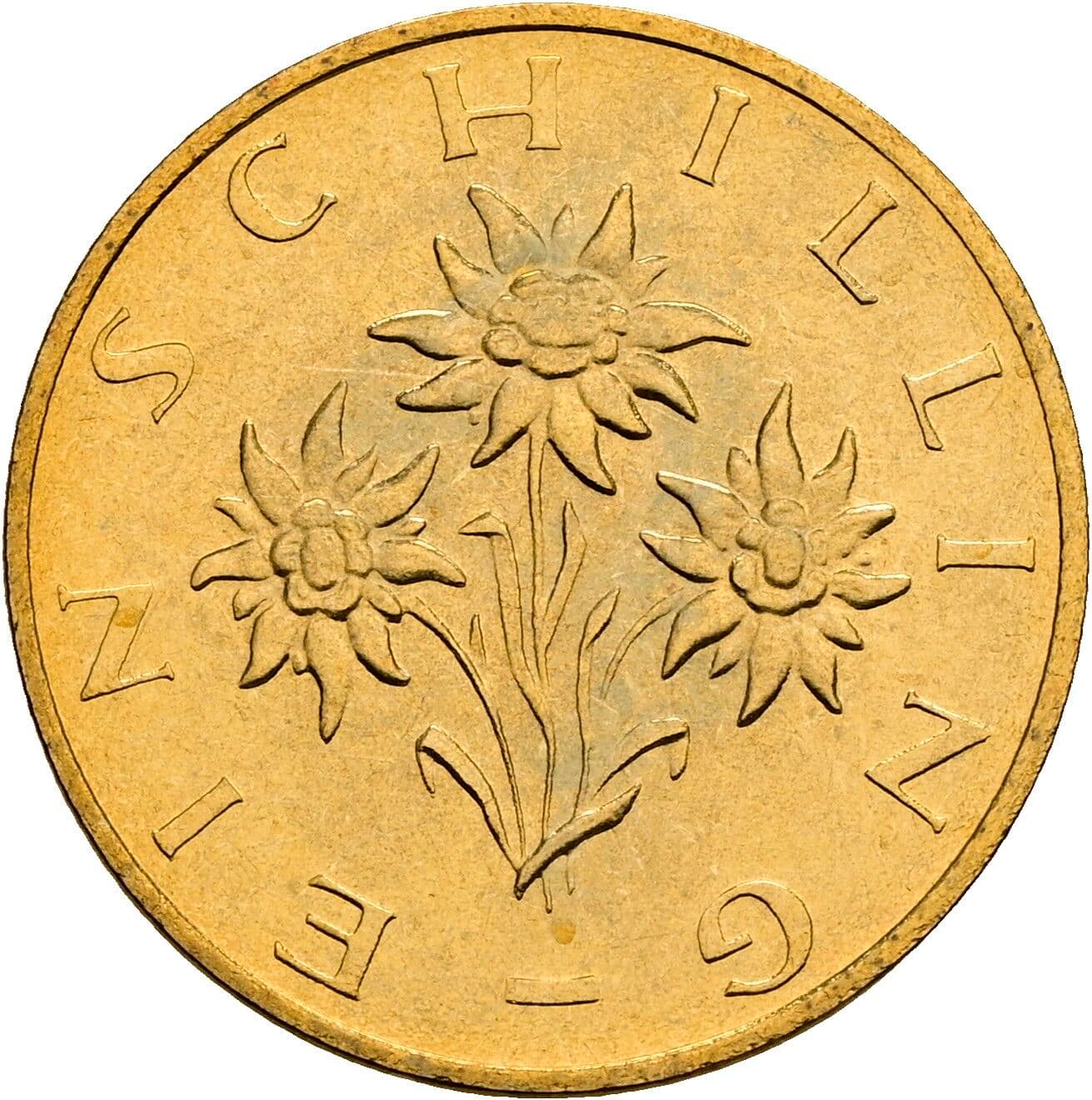 1 Schilling 1988 – Rückseite