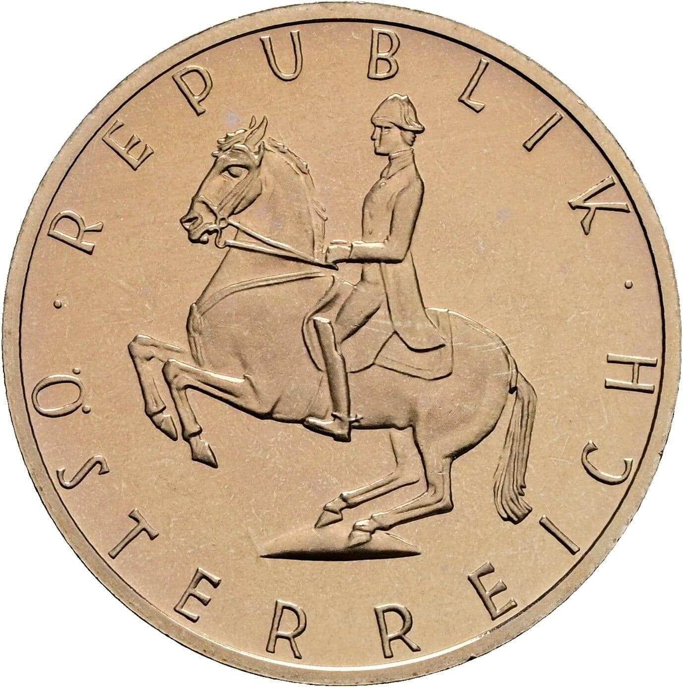 5 Schilling 1988 – Rückseite