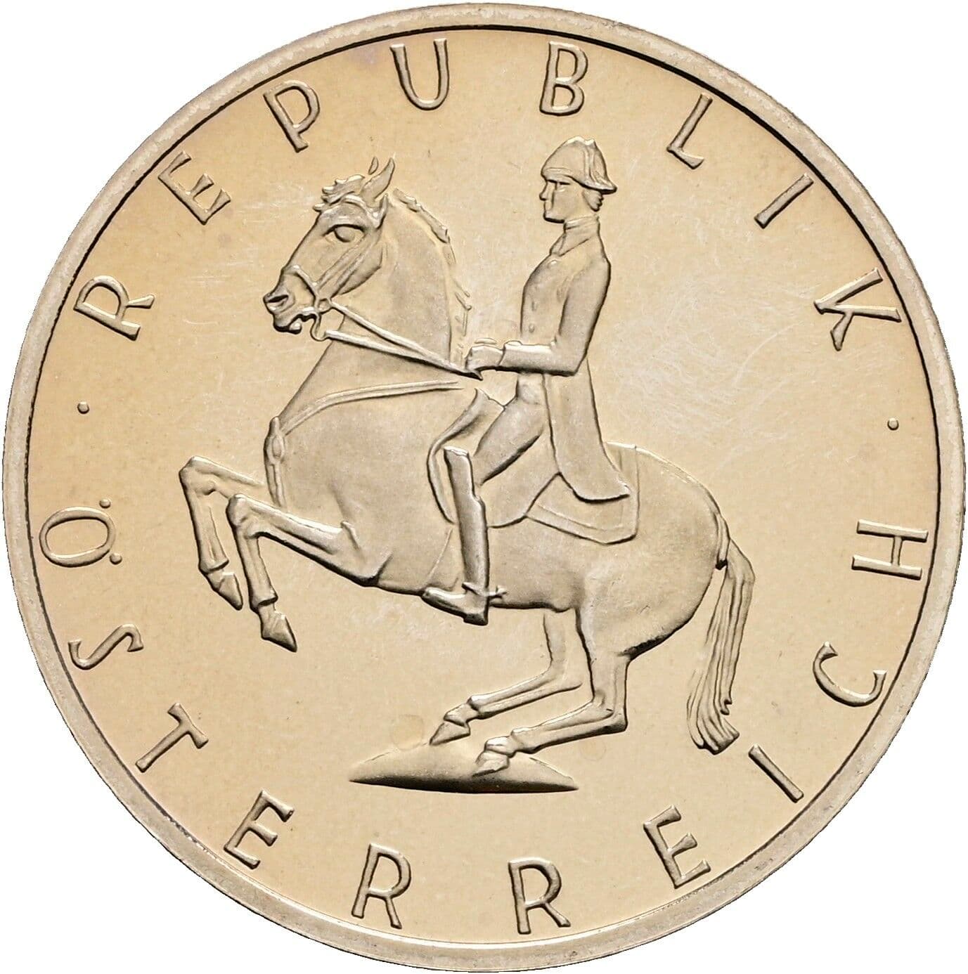 5 Schilling 1988 – Rückseite
