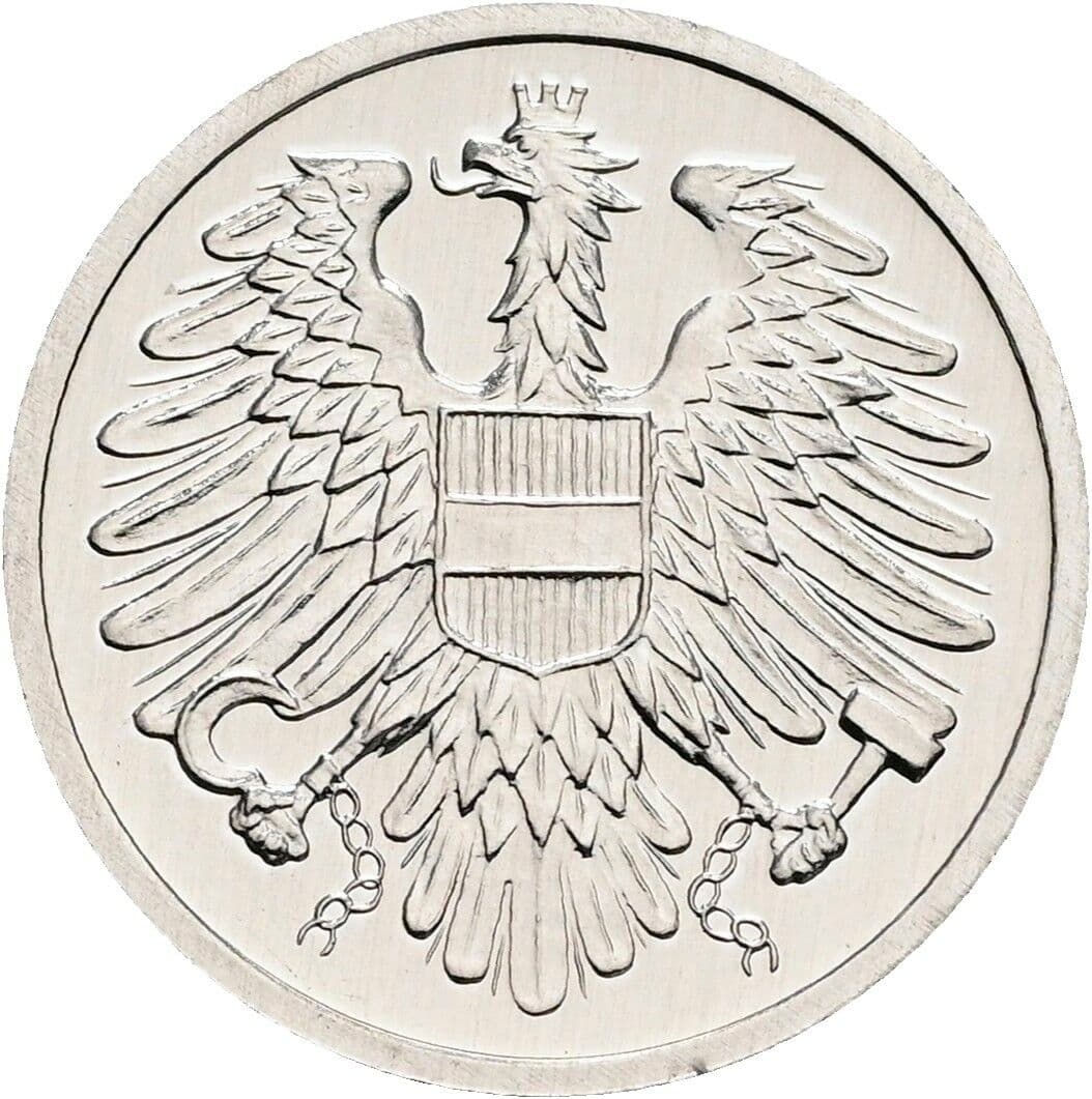 2 Groschen 1989 – Rückseite