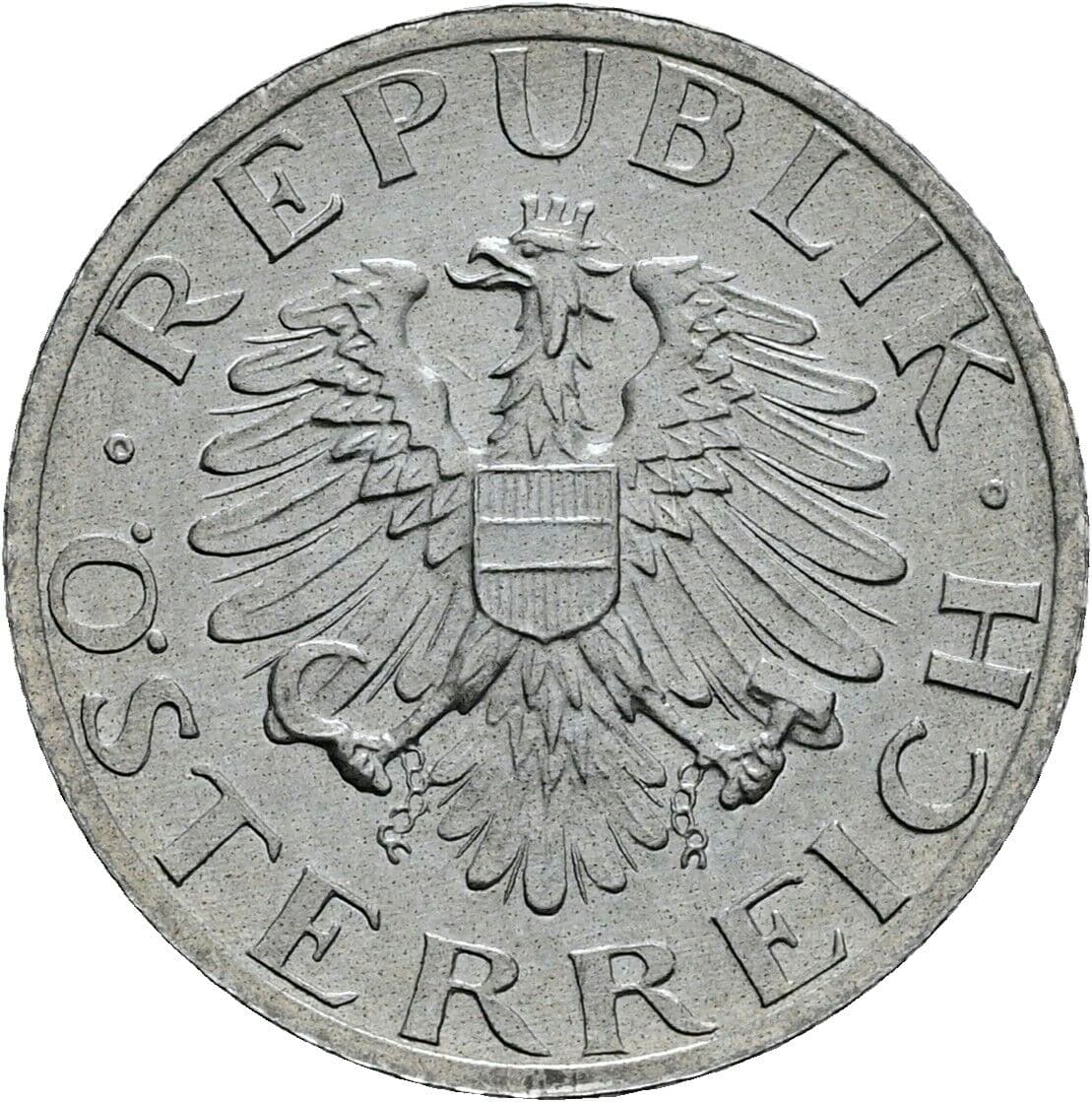 5 Groschen 1989 – Rückseite
