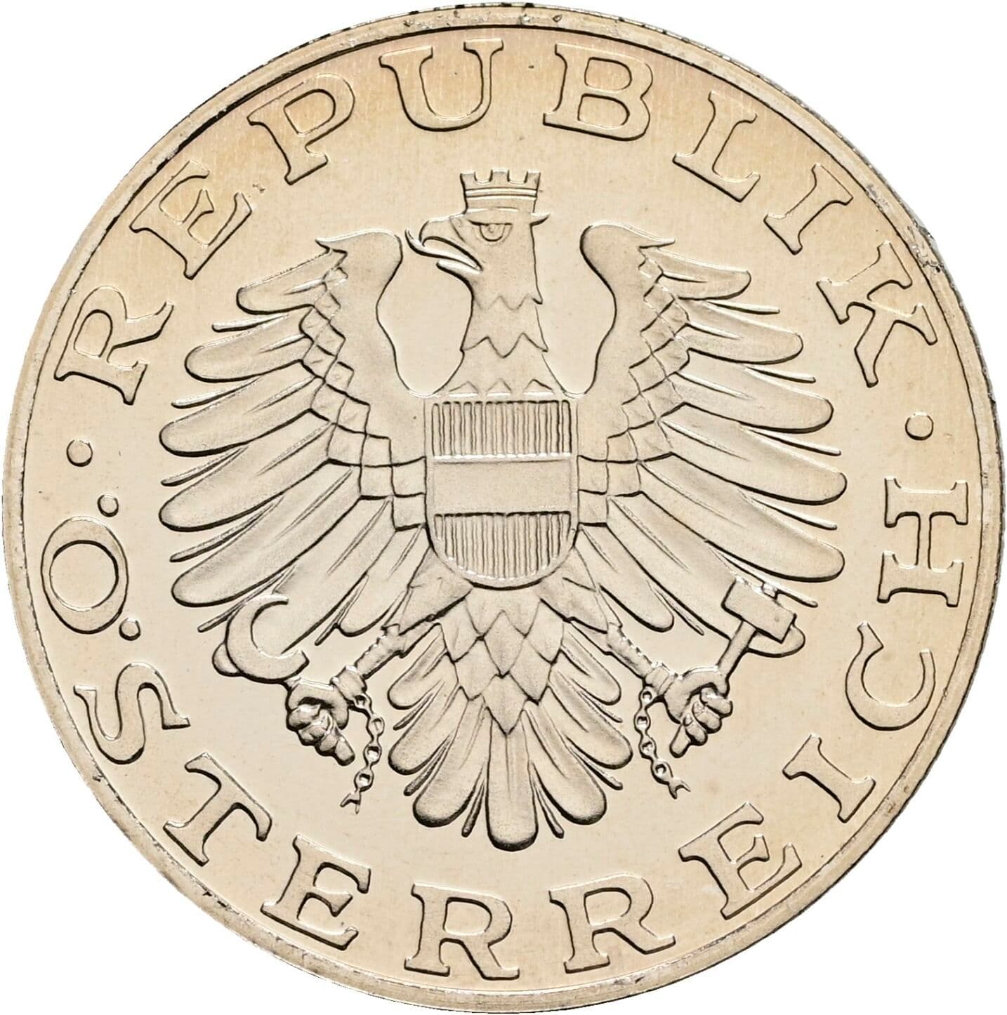 10 Schilling 1988 – Rückseite
