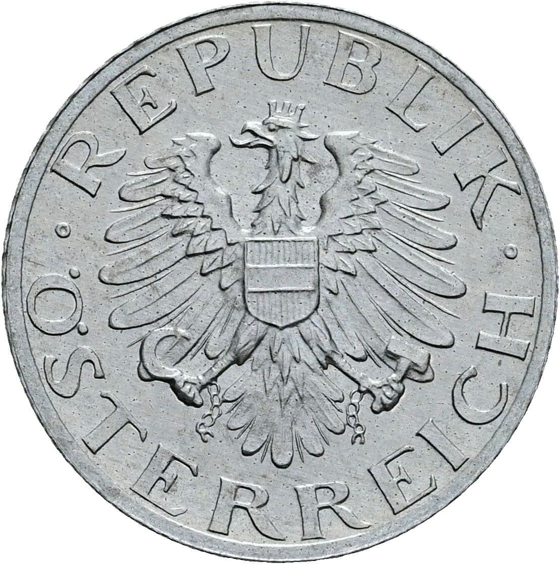 5 Groschen 1989 – Rückseite
