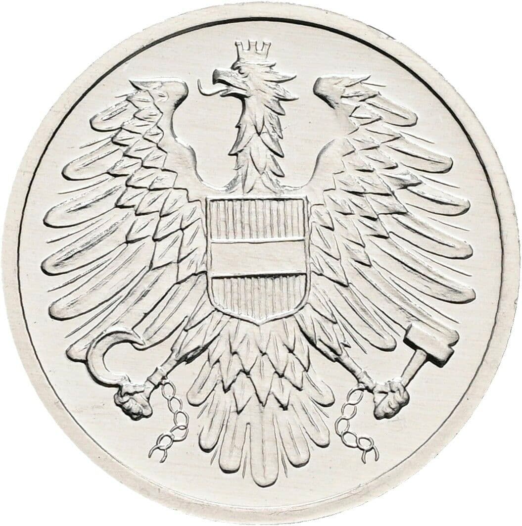 2 Groschen 1989 – Rückseite