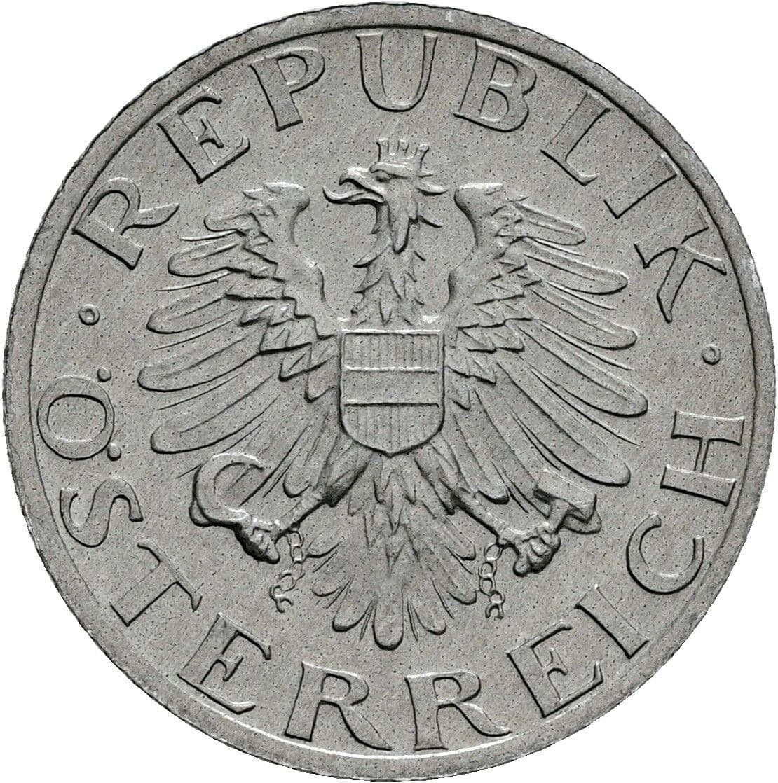 5 Groschen 1989 – Rückseite