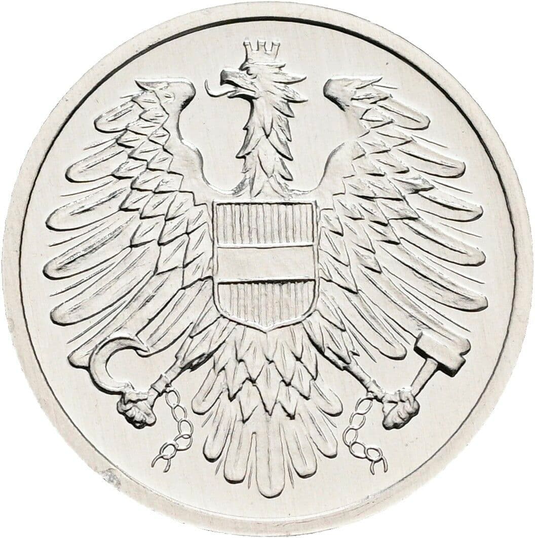 2 Groschen 1989 – Rückseite