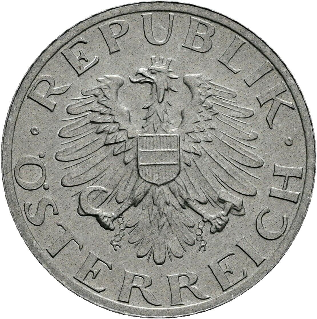 5 Groschen 1989 – Rückseite