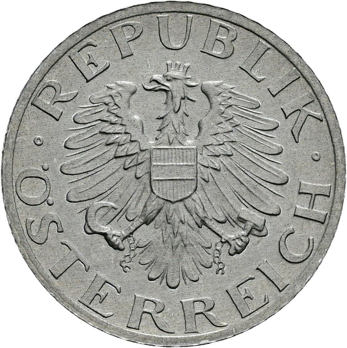 5 Groschen 1989 – Rückseite