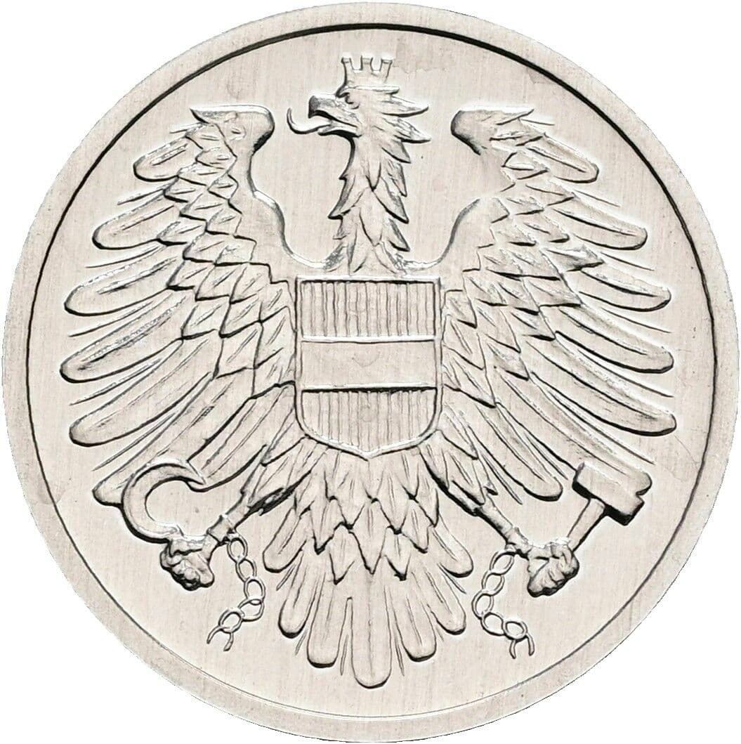 2 Groschen 1989 – Rückseite