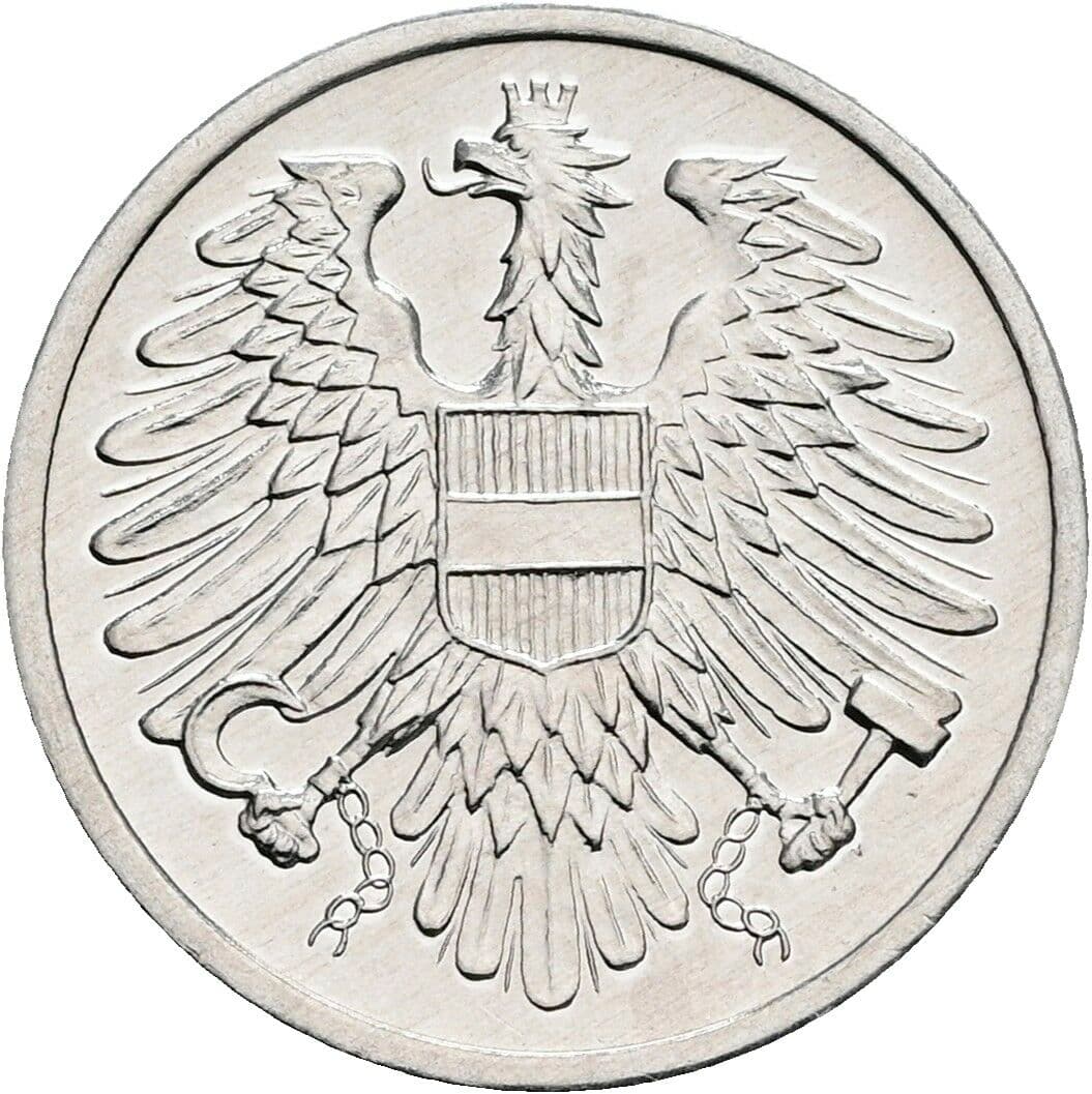 2 Groschen 1989 – Rückseite