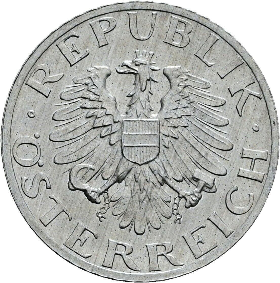 5 Groschen 1989 – Rückseite