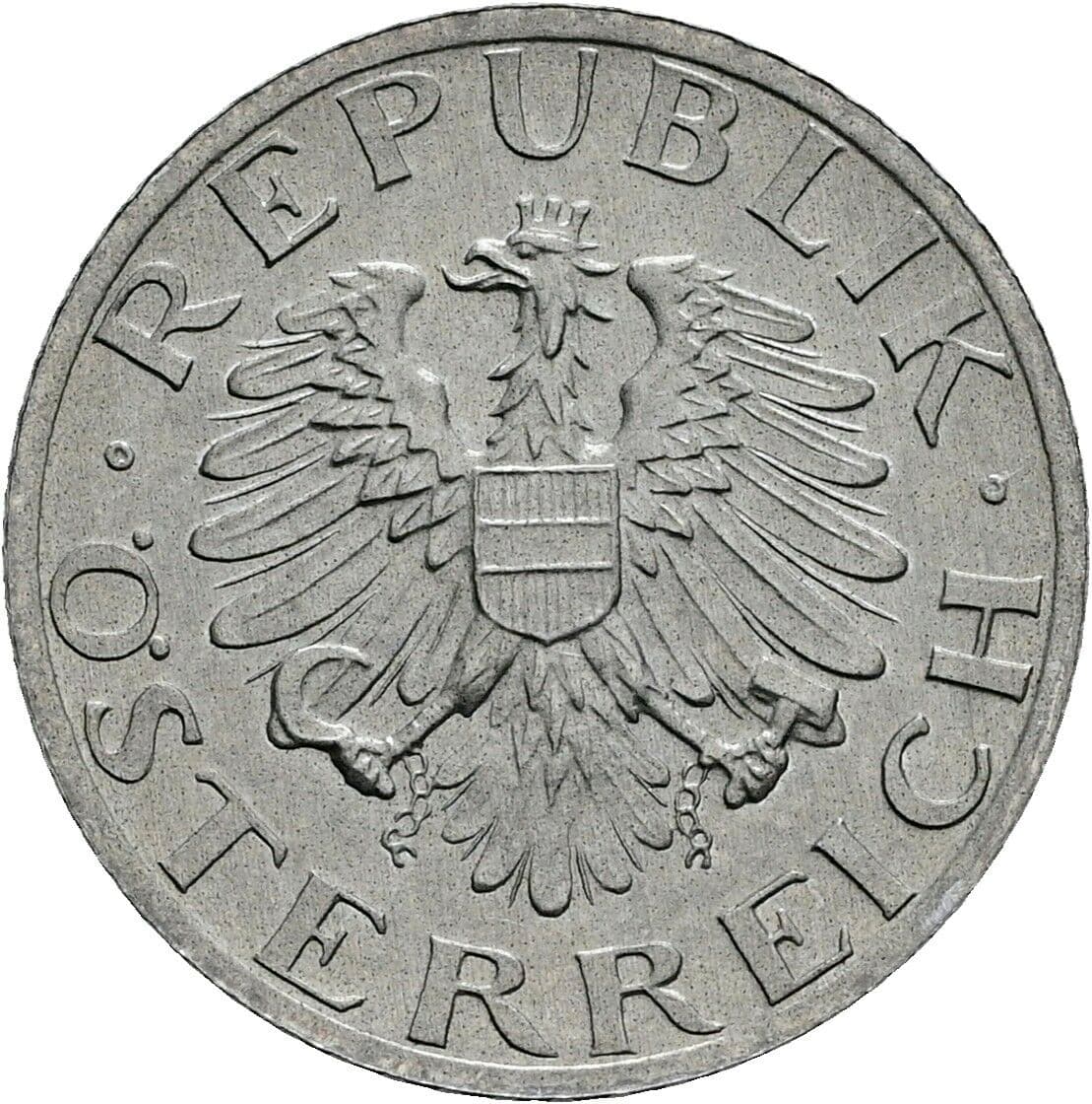 5 Groschen 1989 – Rückseite