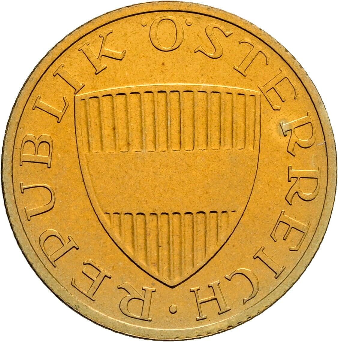 50 Groschen 1989 – Rückseite