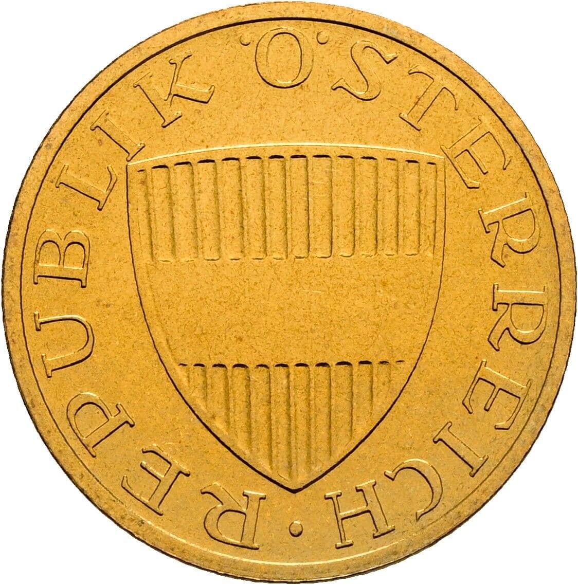 50 Groschen 1989 – Rückseite