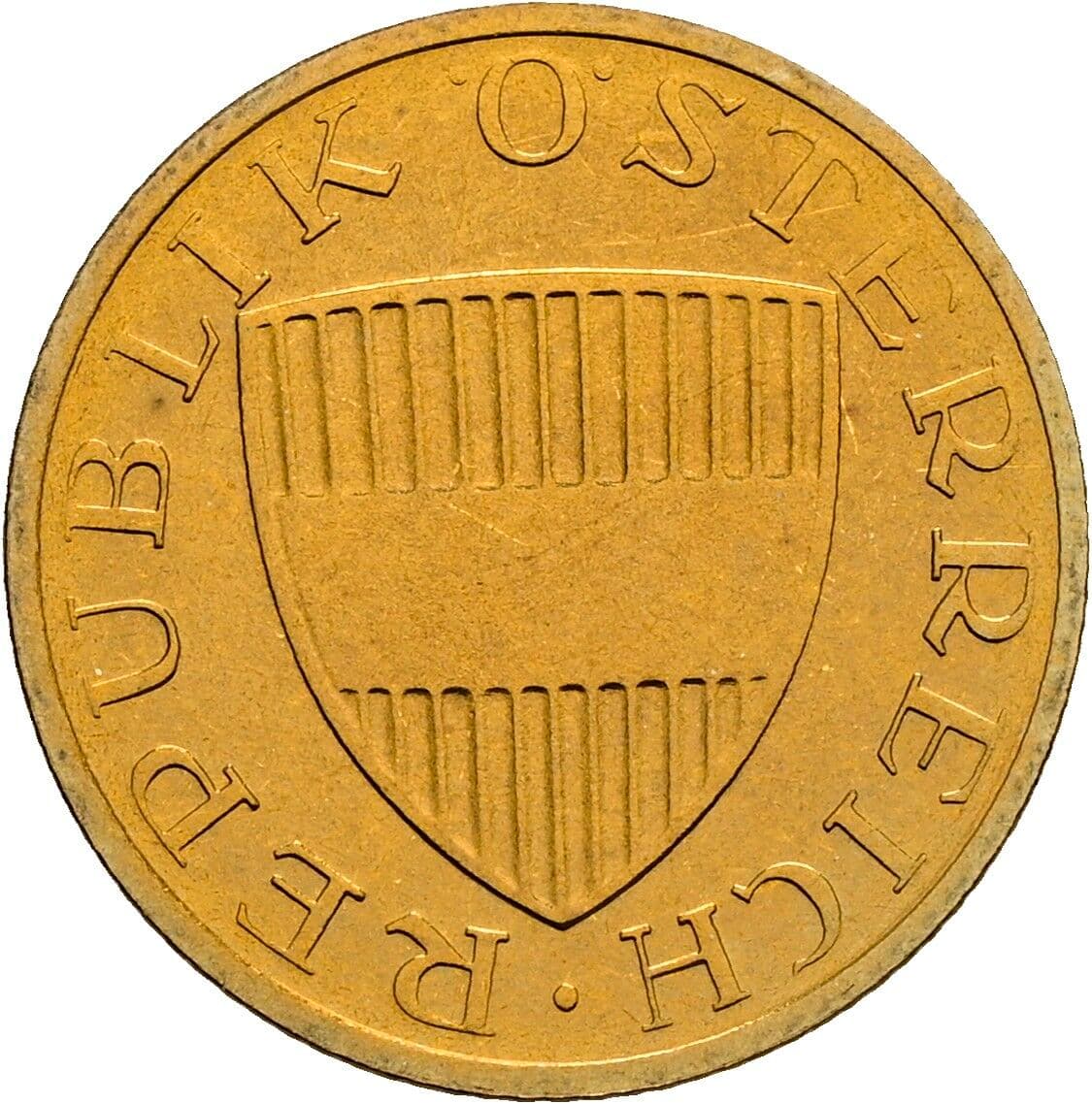 50 Groschen 1989 – Rückseite
