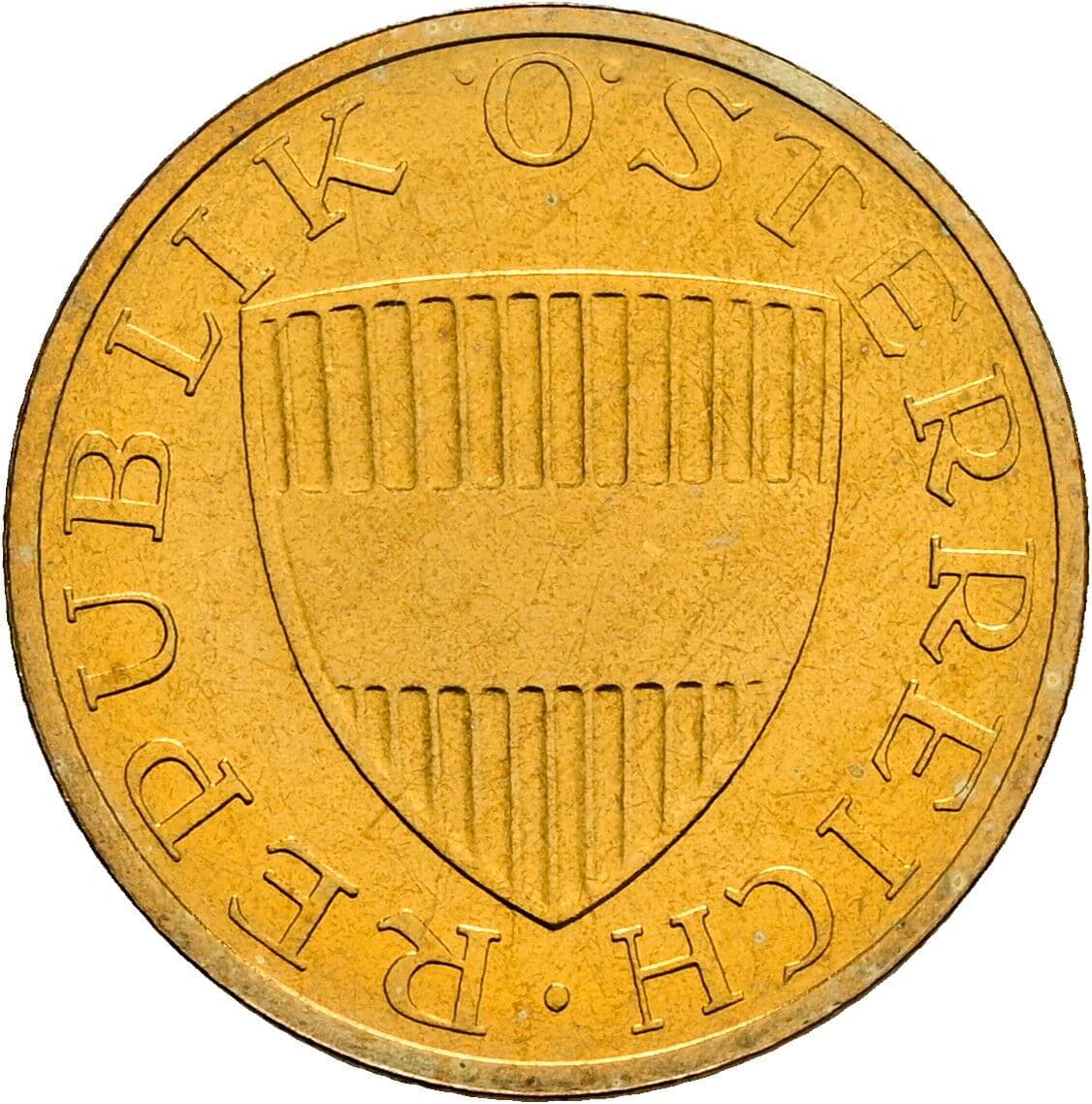 50 Groschen 1989 – Rückseite