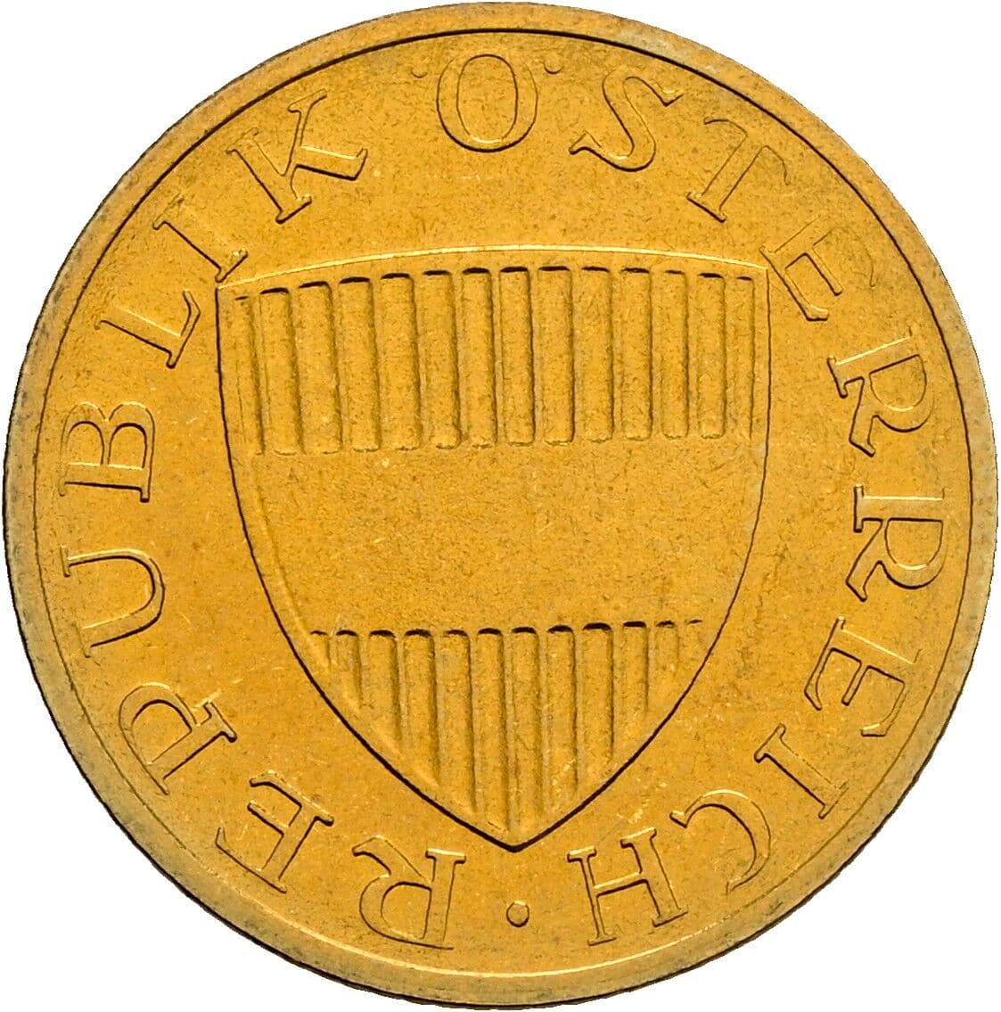 50 Groschen 1989 – Rückseite
