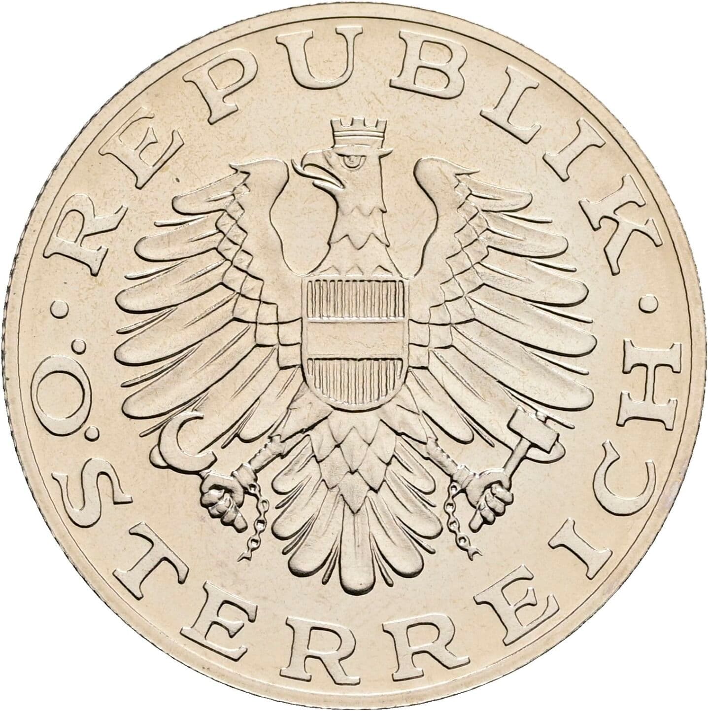 10 Schilling 1989 – Rückseite