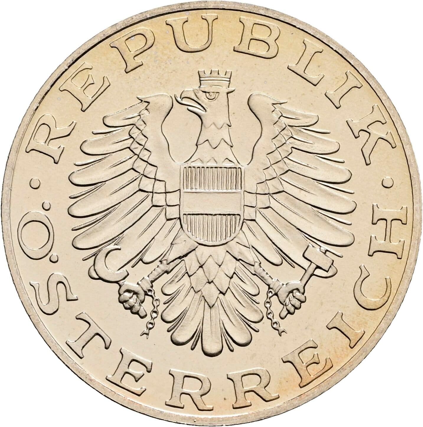 10 Schilling 1989 – Rückseite