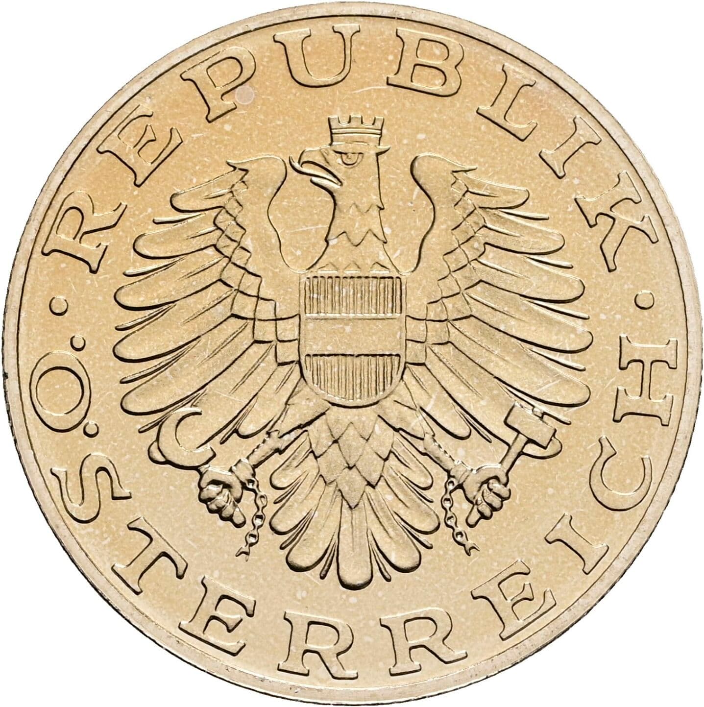 10 Schilling 1989 – Rückseite