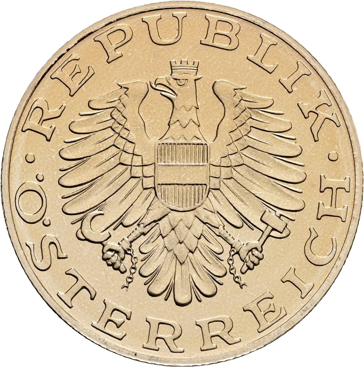 10 Schilling 1989 – Rückseite