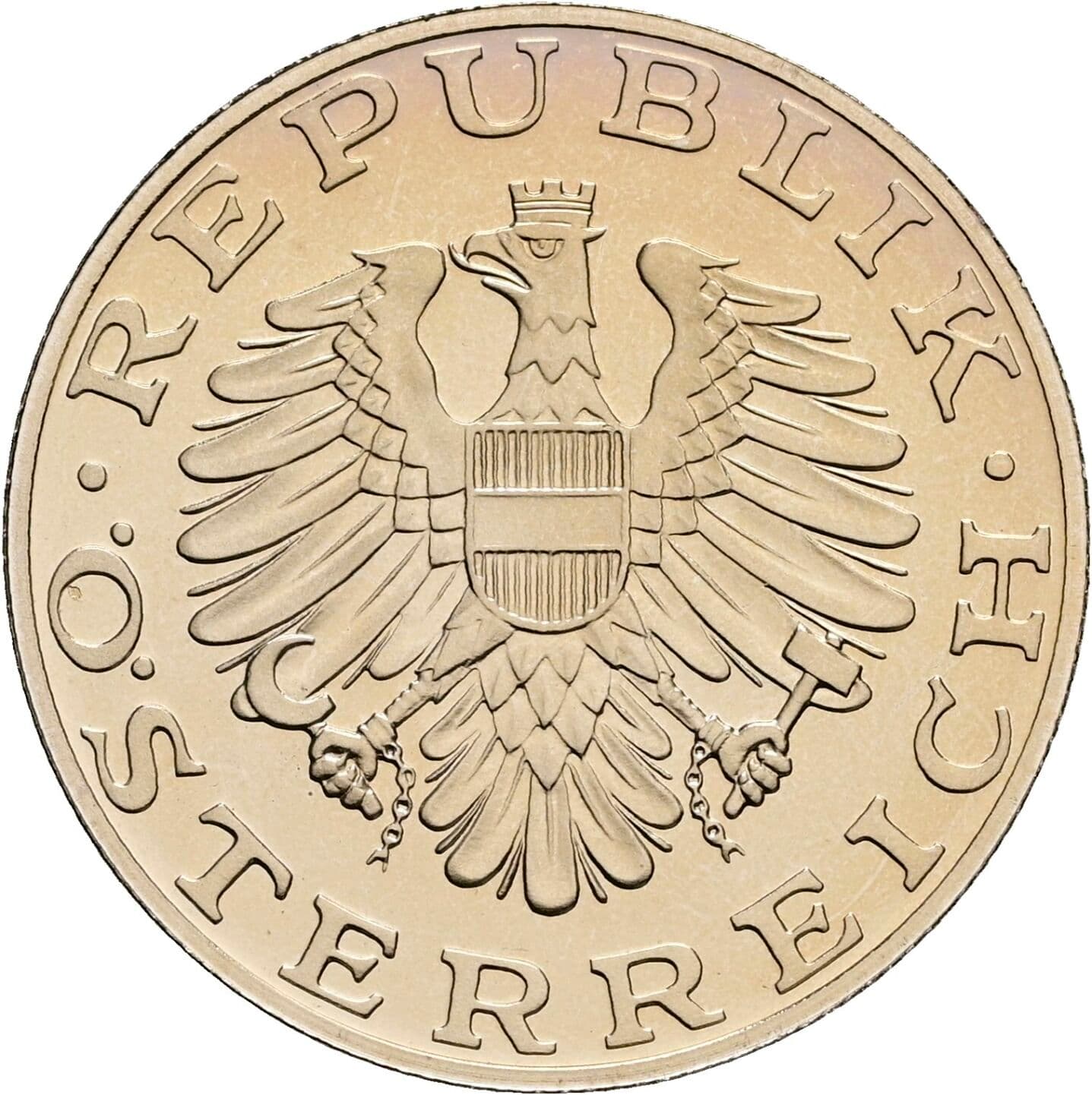 10 Schilling 1989 – Rückseite